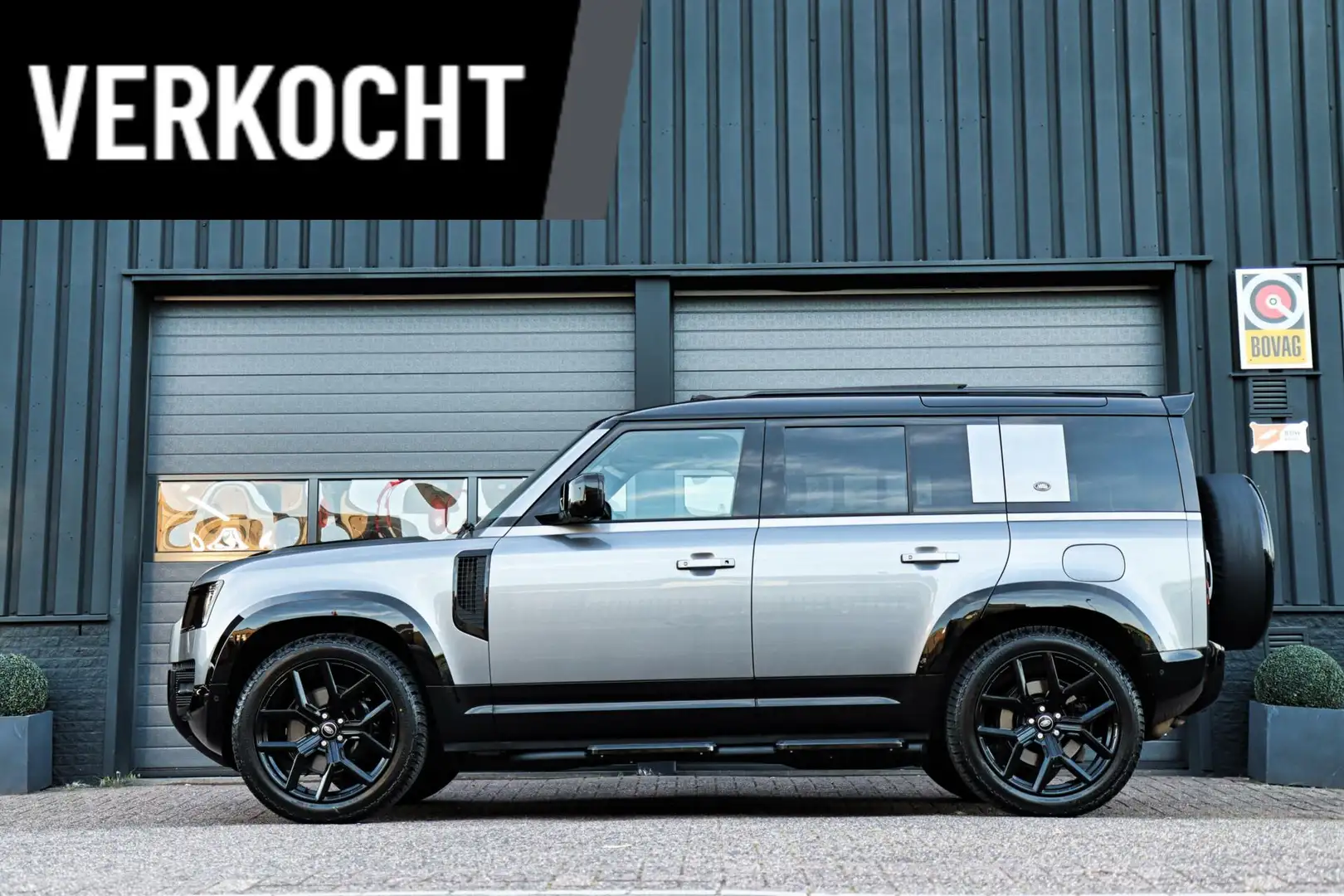 Land Rover Defender 110 2.0 P400e 110 S Black Pack /PANODAK/LUCHTVERIN Gris - 2
