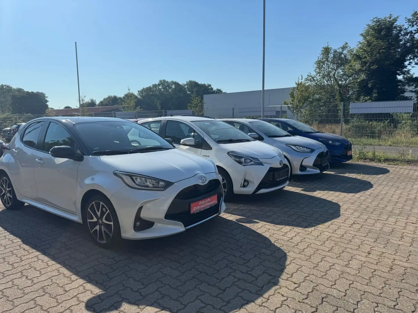 Toyota Yaris Style*TwoTone*Head Up*TOTEN*SPUR*KAM* Wit - 2