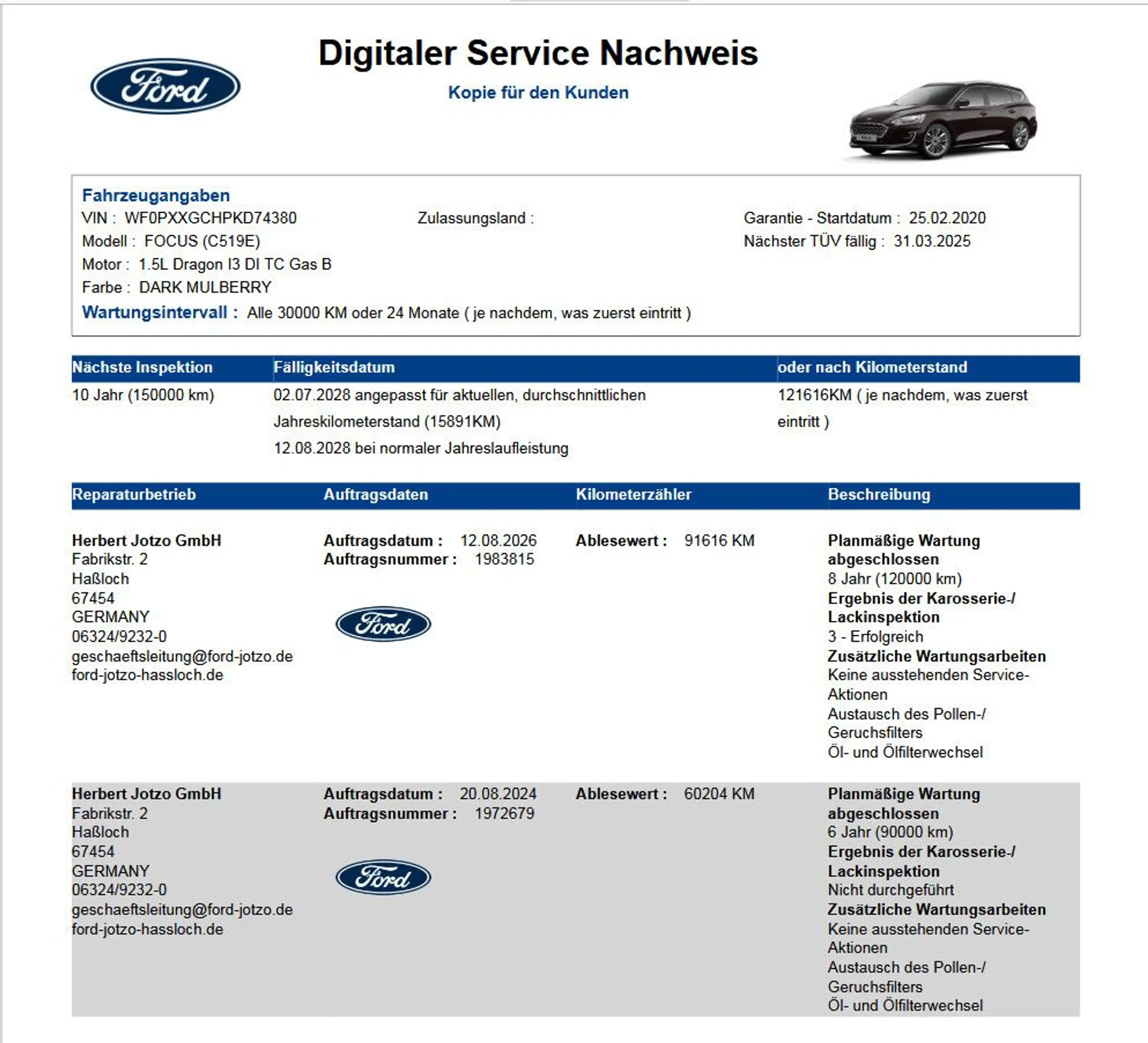 Ford Focus 1.5 EB Vignale StHz. Pano AHK B&O HUD ACC — photo 2