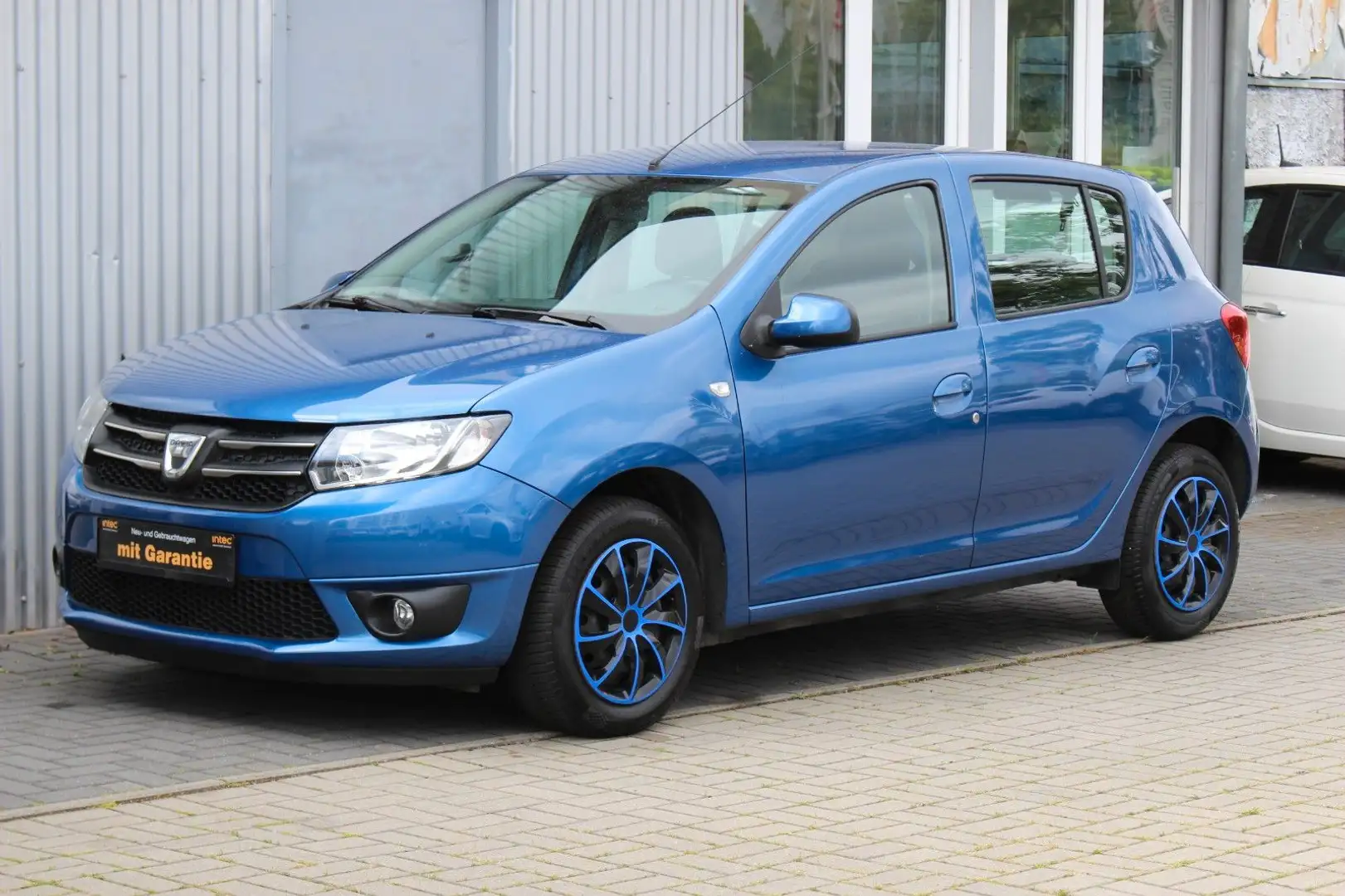 Dacia Sandero II Laureate+Klima+Navi+Tempomat+1.Hand Blau - 1