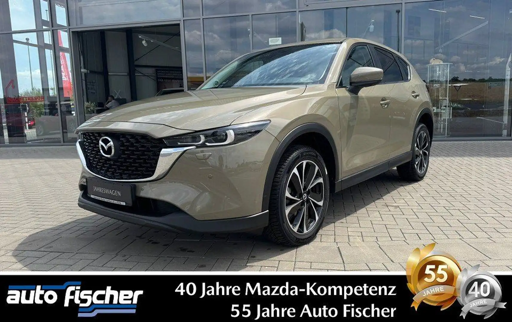Mazda CX-5 2.5 (194PS) FWD Autom. AdVantage Allwetterr Beige - 1