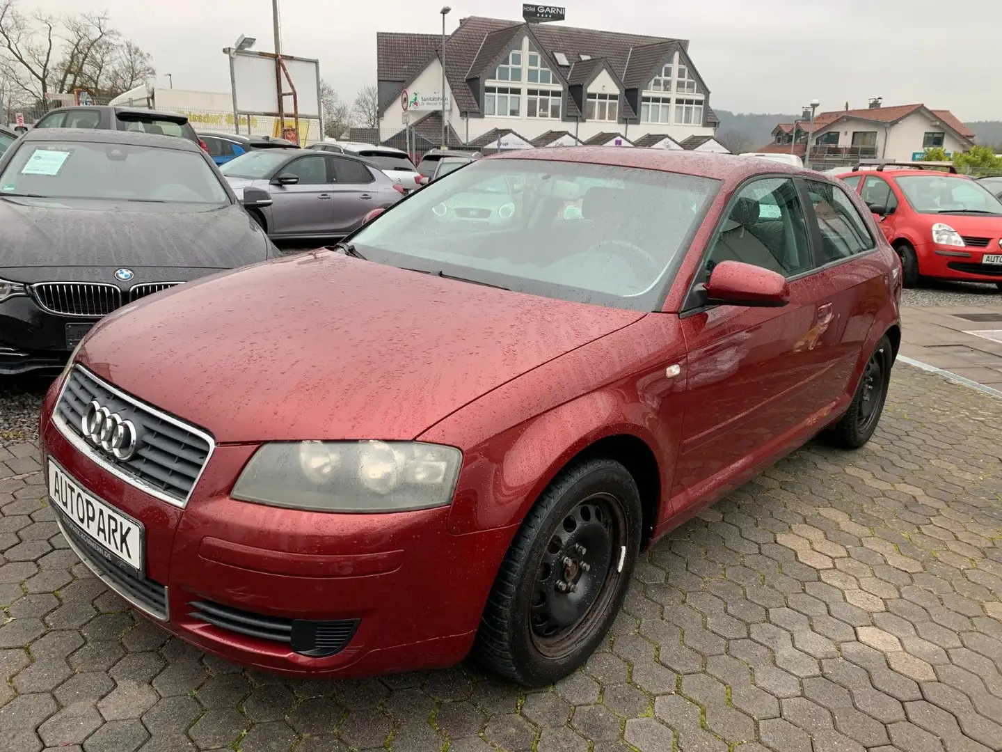 Audi A3 1.6Attraction*TÜV Neu*Service Neu*Bremsen NeU Rot - 1