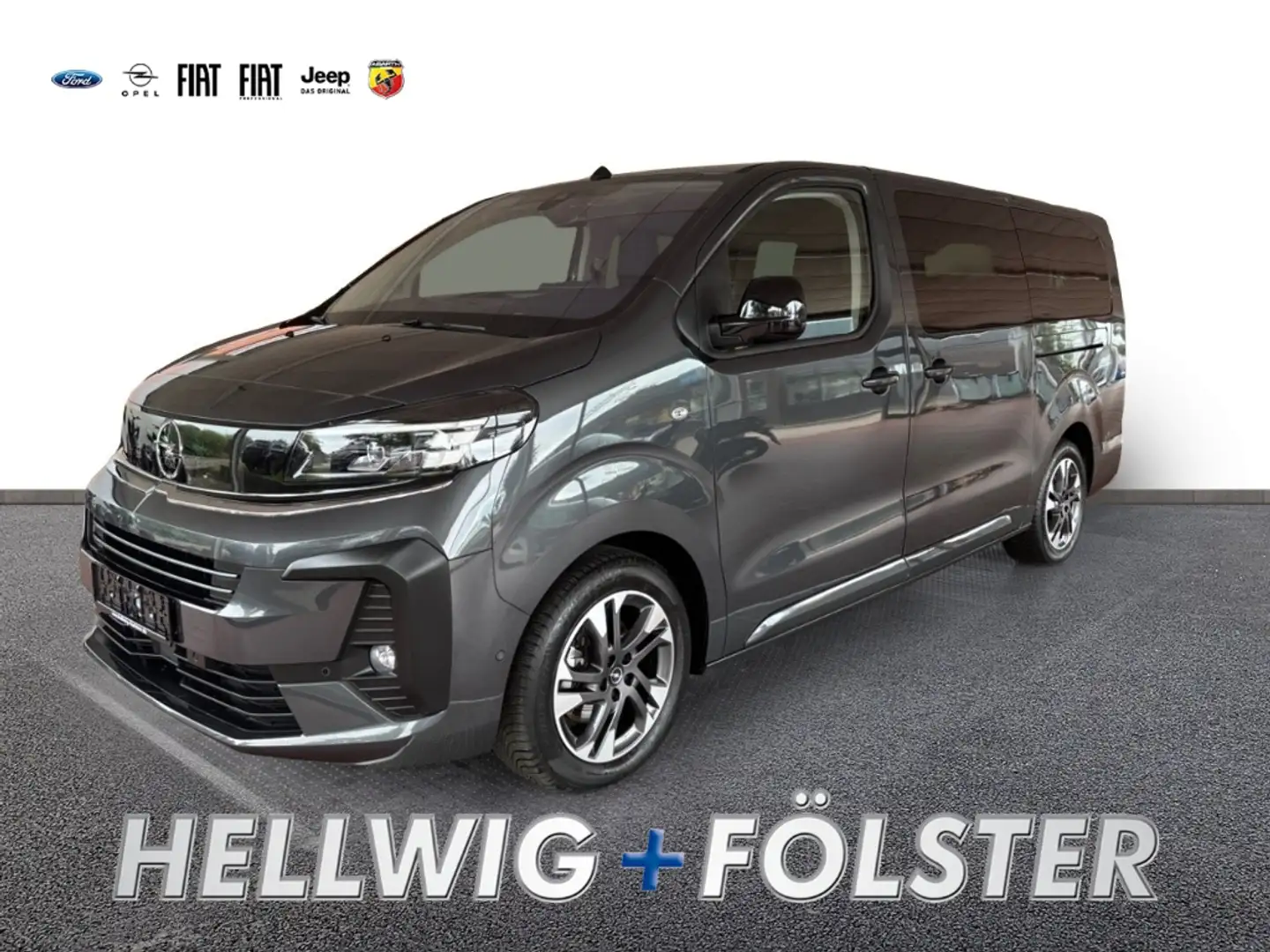 Opel Zafira Life L 2.0 D Aut. 9 Sitze SHZ PDCv+h Grau - 1