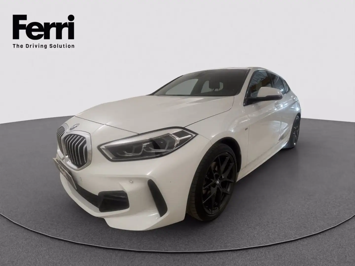BMW 118 d Msport auto Blanc - 1
