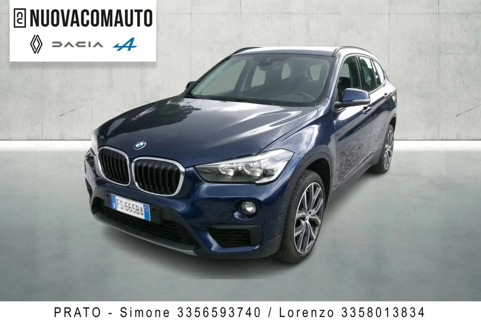 BMW X1 sdrive18d Advantage Blu/Azzurro - 1