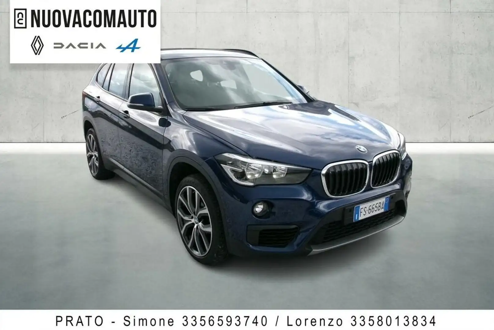 BMW X1 sdrive18d Advantage Blu/Azzurro - 2