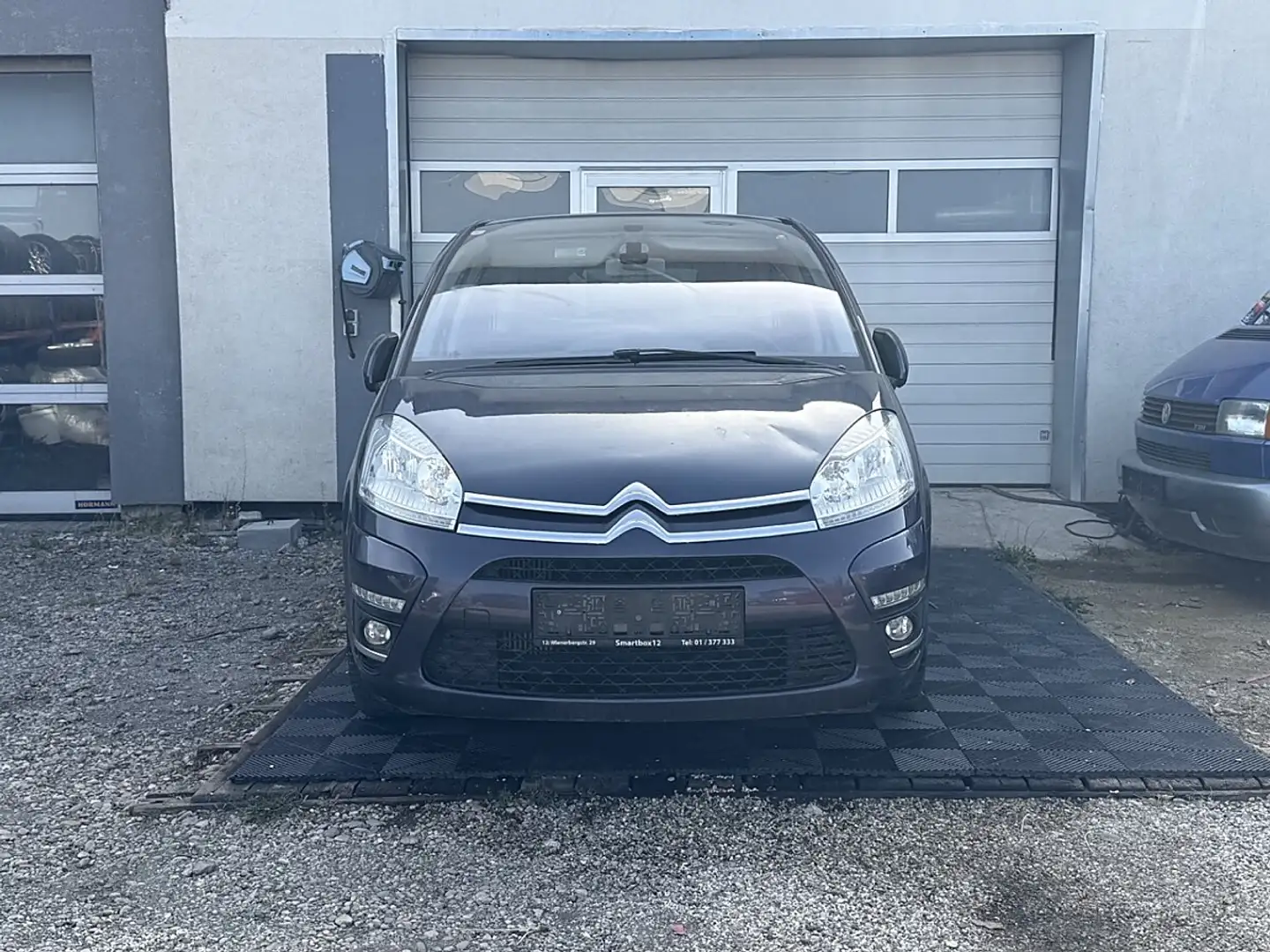 Citroen C4 Picasso 1,6 16V THP Seduction EGS6 Blau - 2