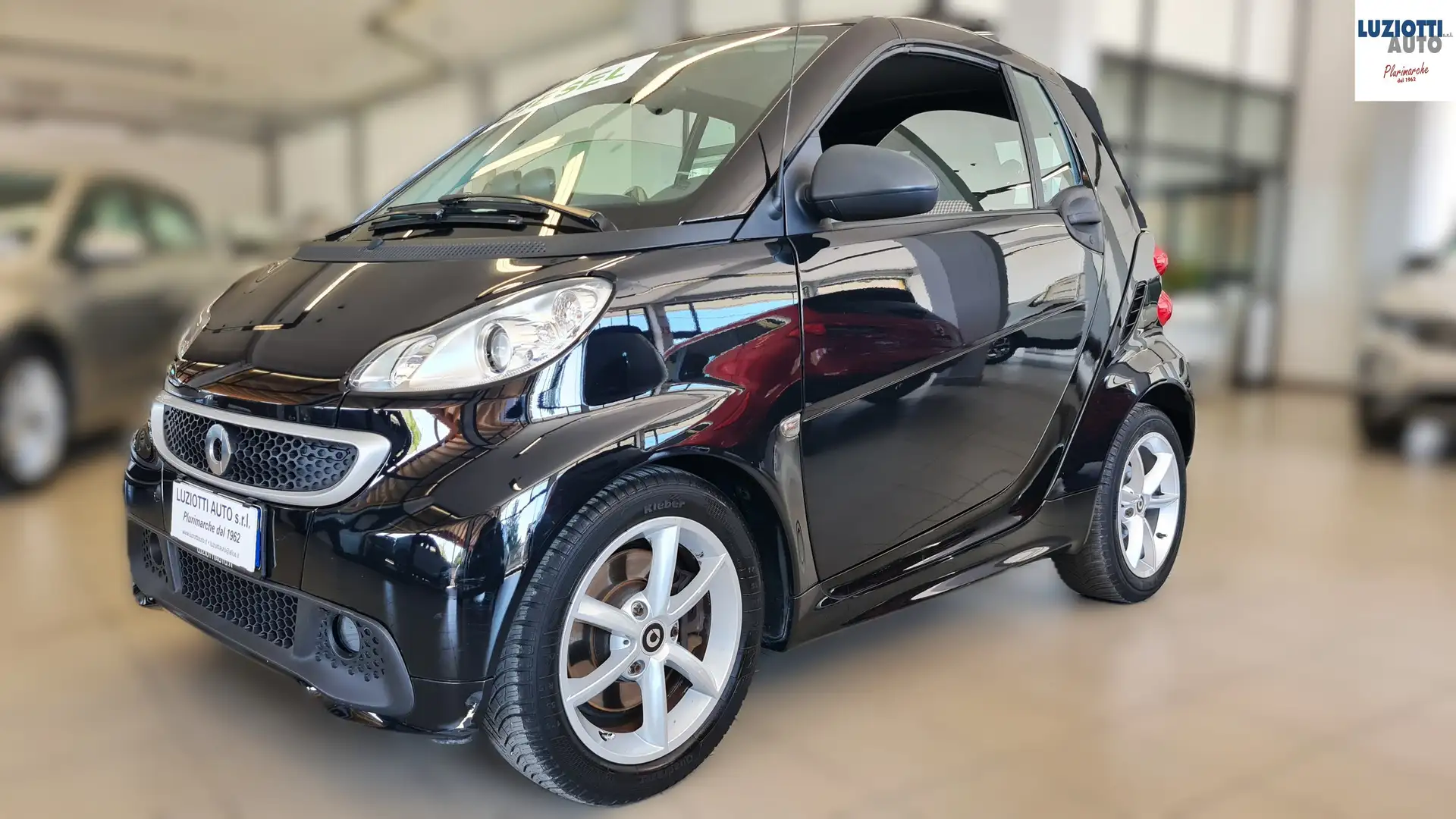 smart forTwo FORTWO CABRIO CDI PASSION - OK NEOPATENTATI Nero - 2