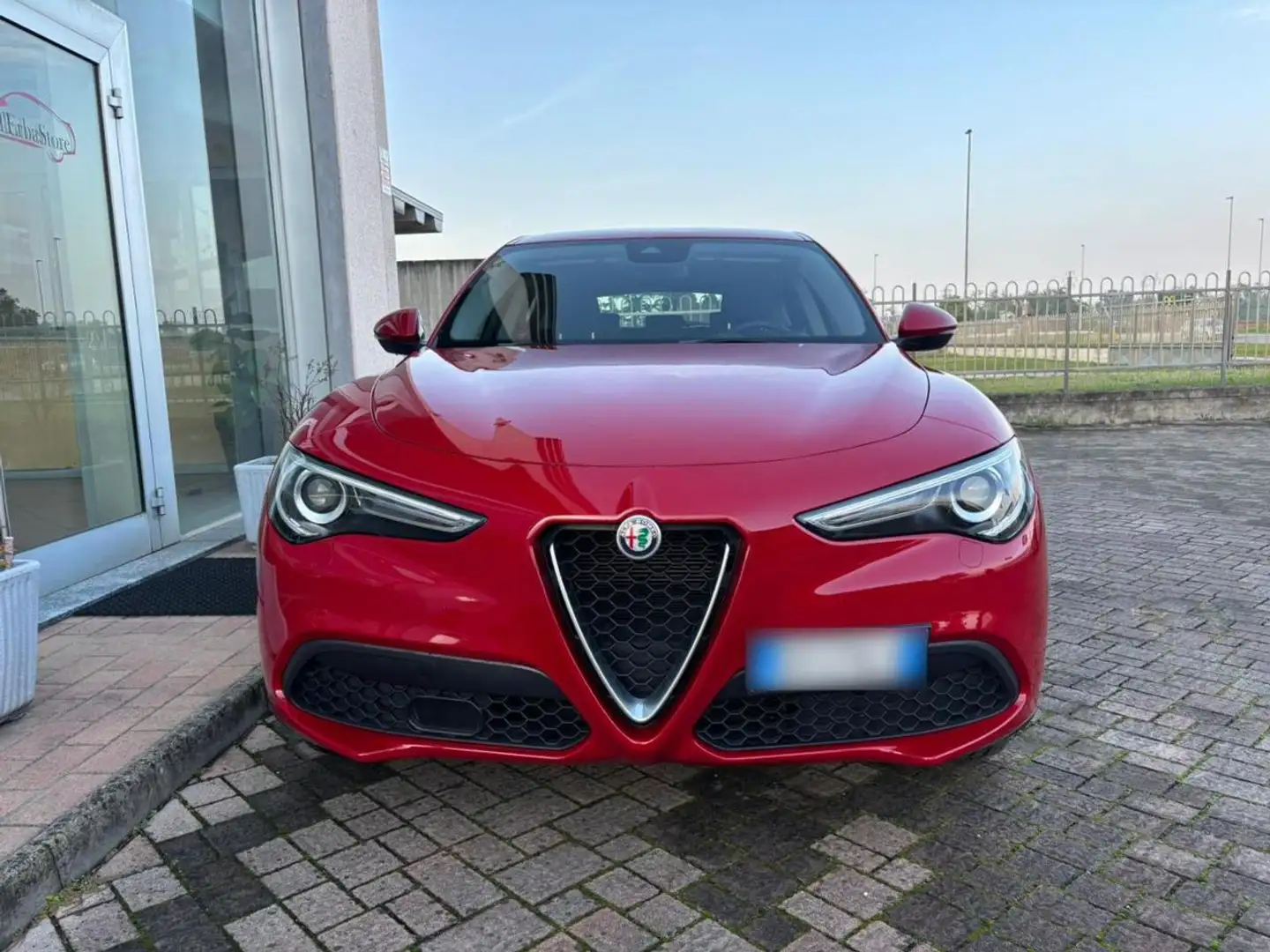 Alfa Romeo Stelvio 2.2 Turbodiesel 190 CV AT8 Q4 Business Rosso - 2