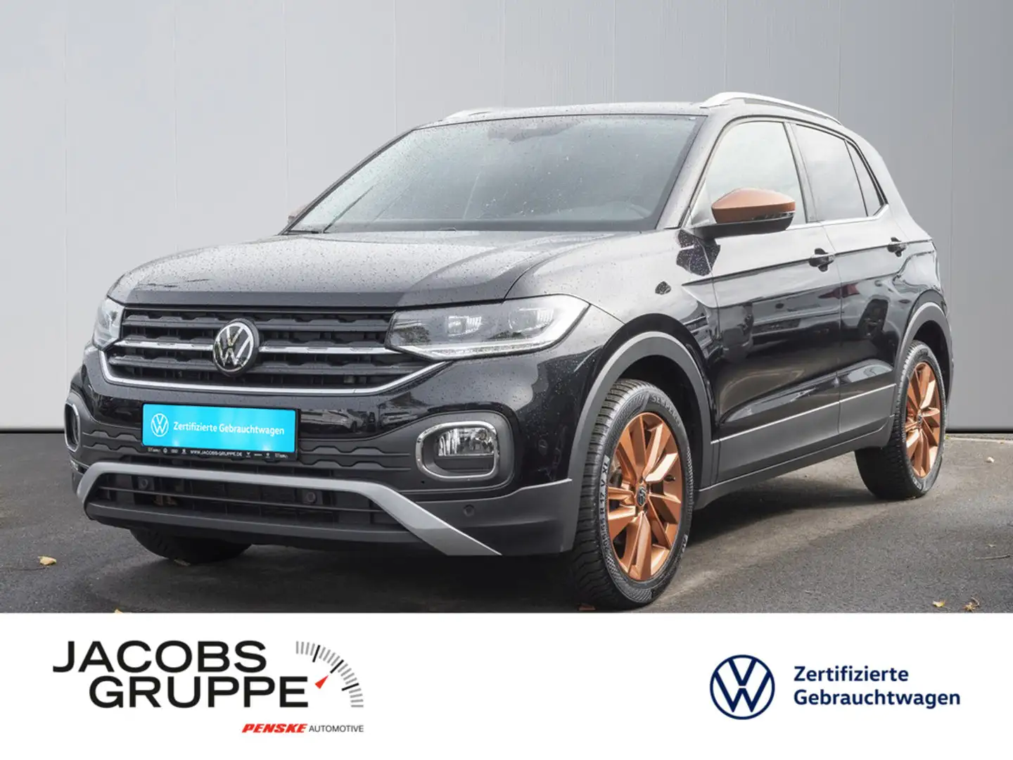 Volkswagen T-Cross 1.0 TSI DSG Style App-Connect, Design Чёрный - 1