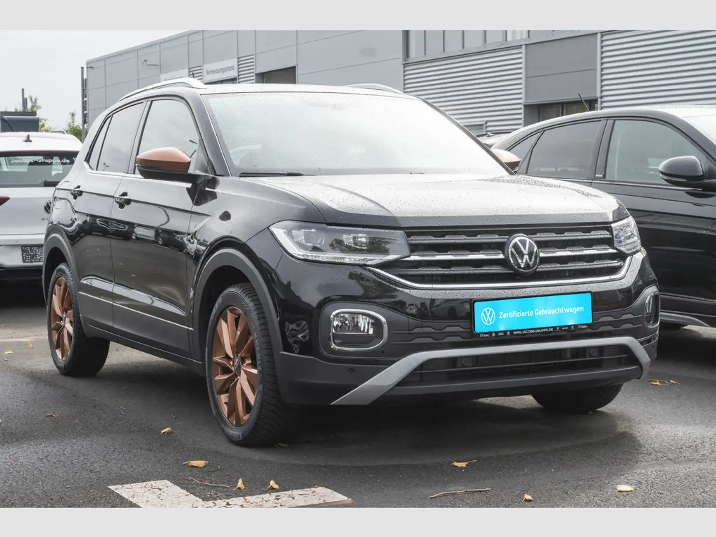 Volkswagen T-Cross 1.0 TSI DSG Style App-Connect, Design Чёрный - 2