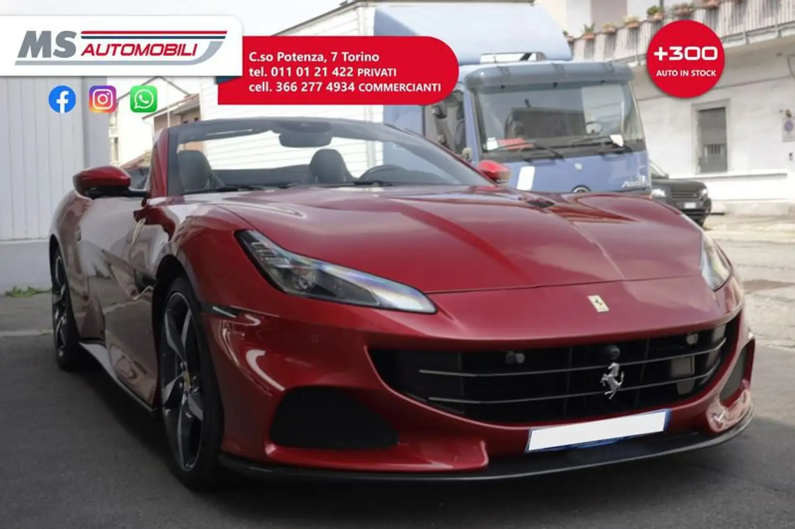 Ferrari Portofino M 3.9 620CV Czerwony - 1