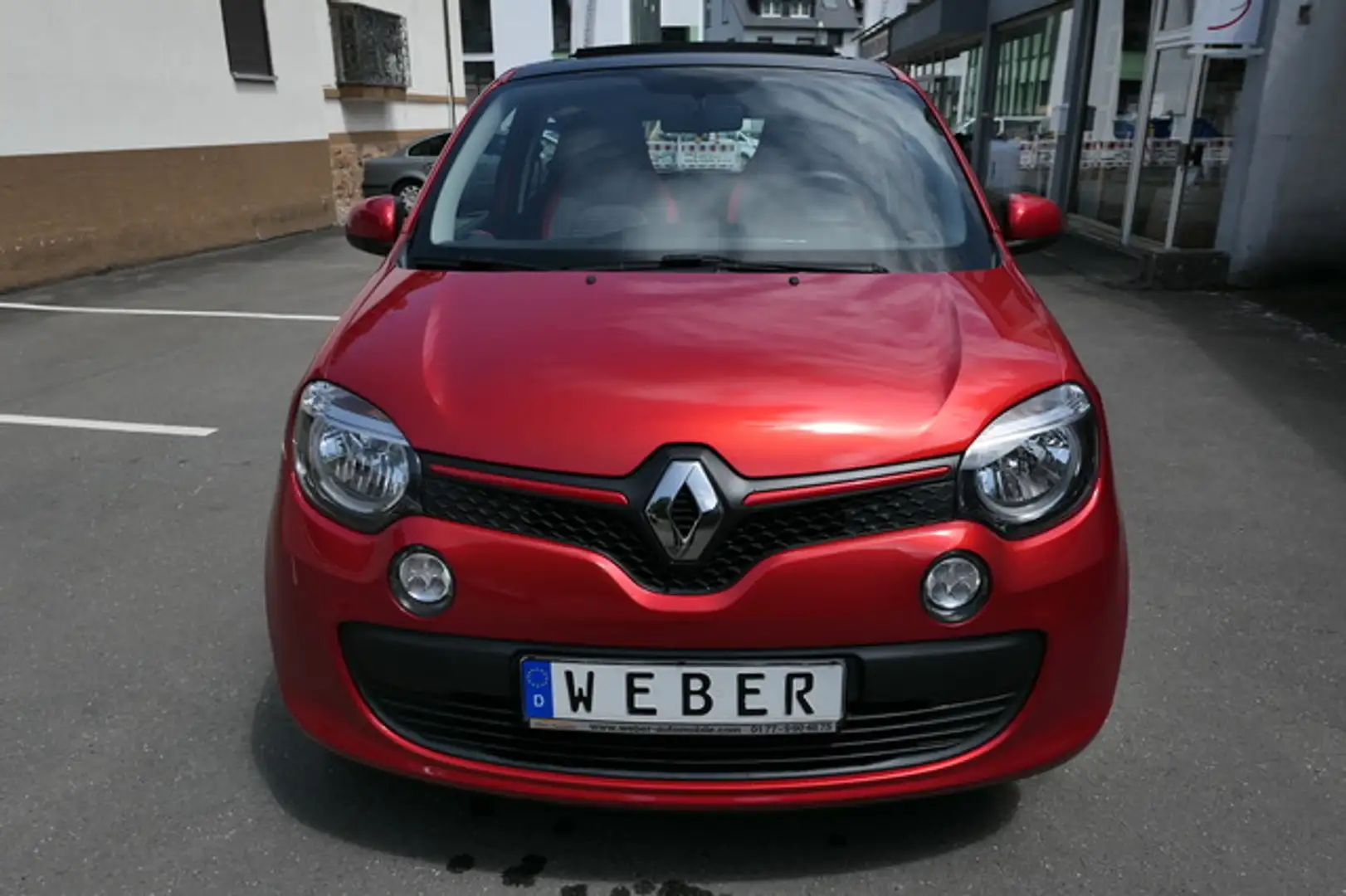 Renault Twingo Liberty 24500 km! Klima! Faltdach! SHZ! Rot - 2