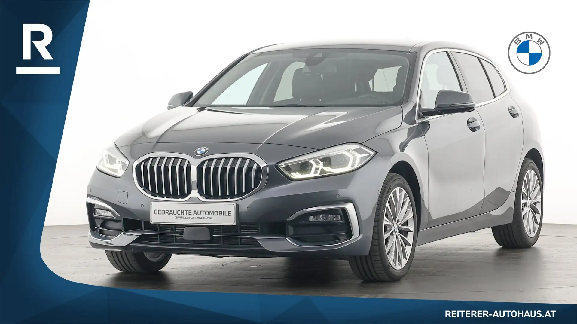 BMW 118 d *Luxury-Line *Head-Up *LED Grau - 1