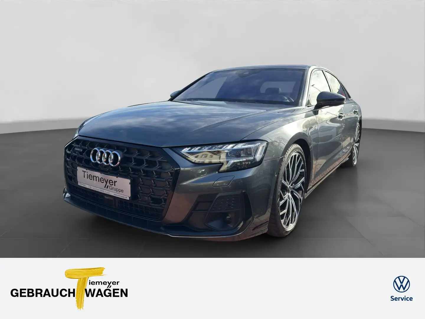 Audi A8 50 TDI Q 2x S LINE STHZG B&O LM21 HuD Grau - 1