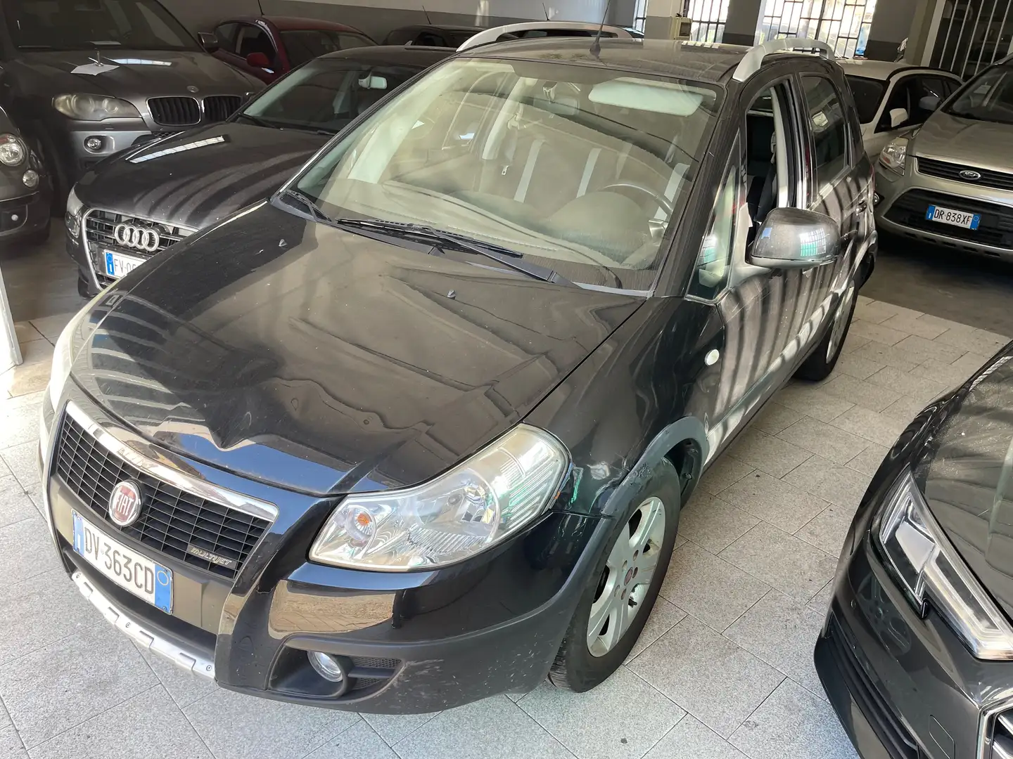 Fiat Sedici Sedici 1.9 mjt Emotion 4x2 120cv Zwart - 1