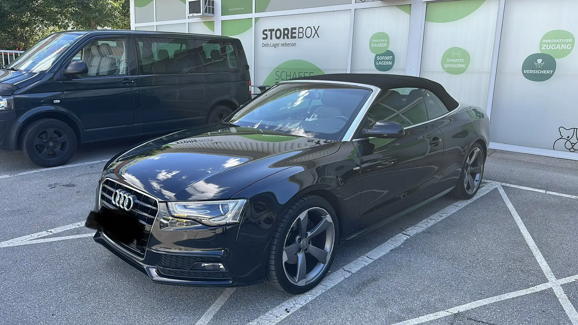 Audi A5 Cabrio Schwarz - 1