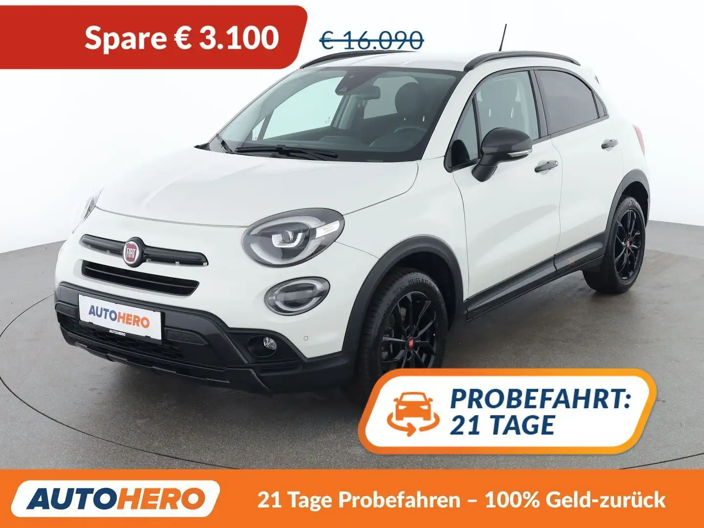 Fiat 500X 1.3 Turbo S-Design Weiß - 1