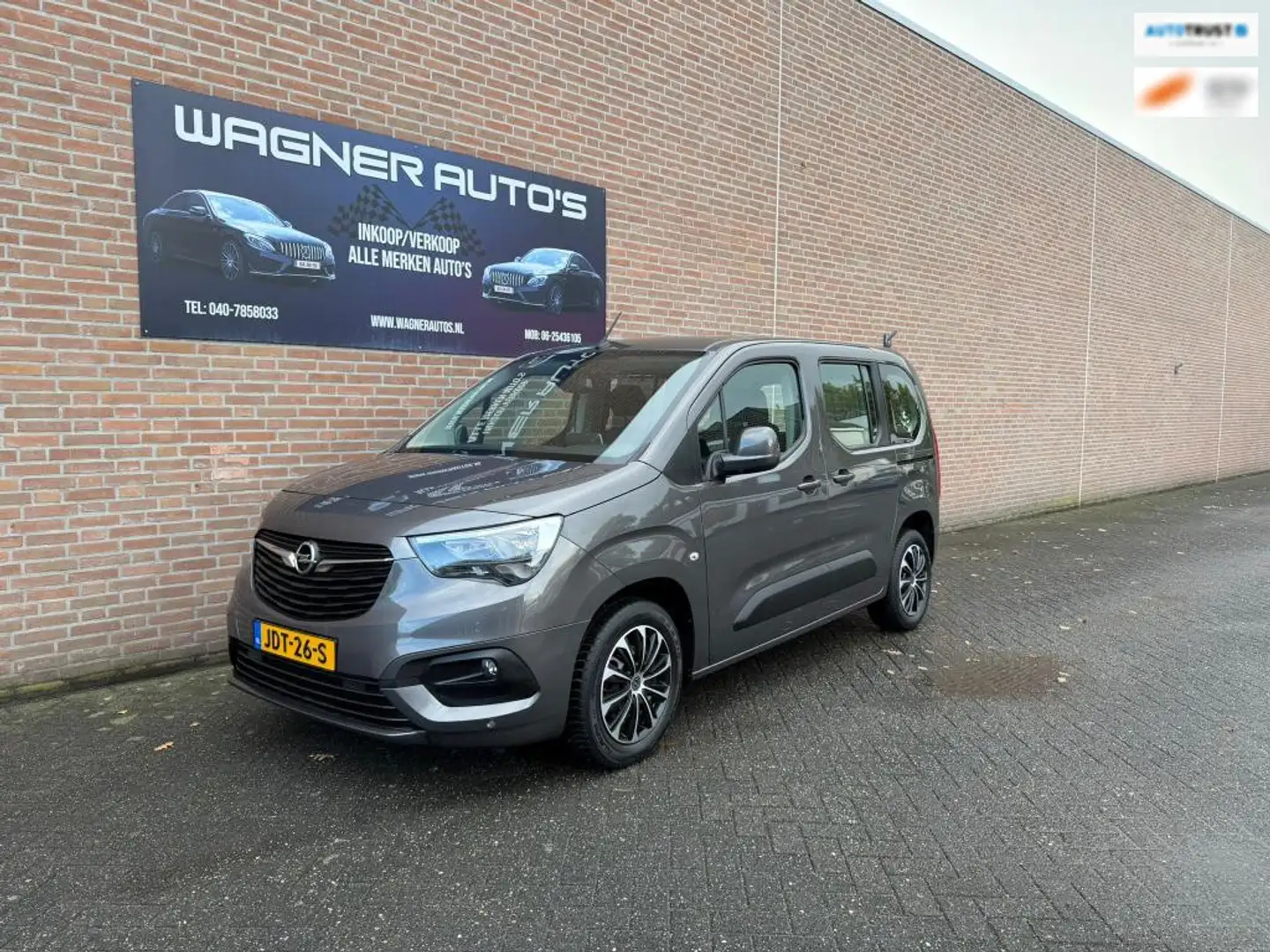 Opel Combo Tour 1.2 Turbo L1H1 Edition Stuur+Stoelverwarming Grijs - 1