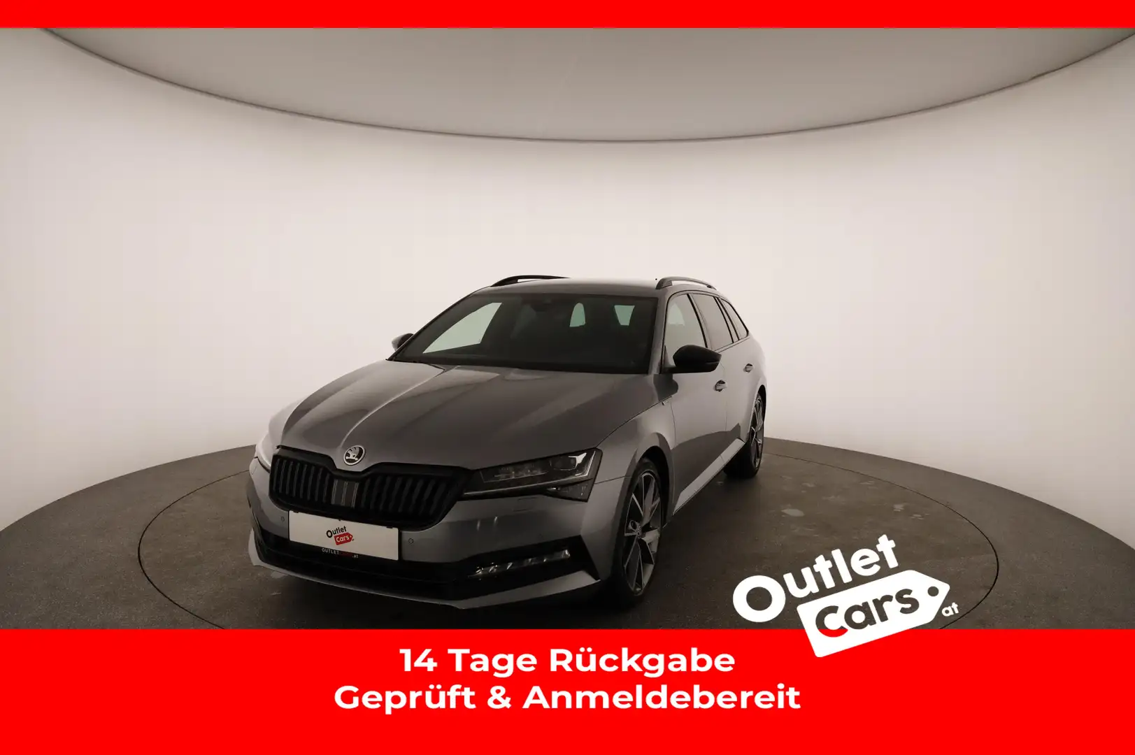 Skoda Superb Combi 2.0 TDI  Sportline MATRIX+AHK+LED Grau - 1
