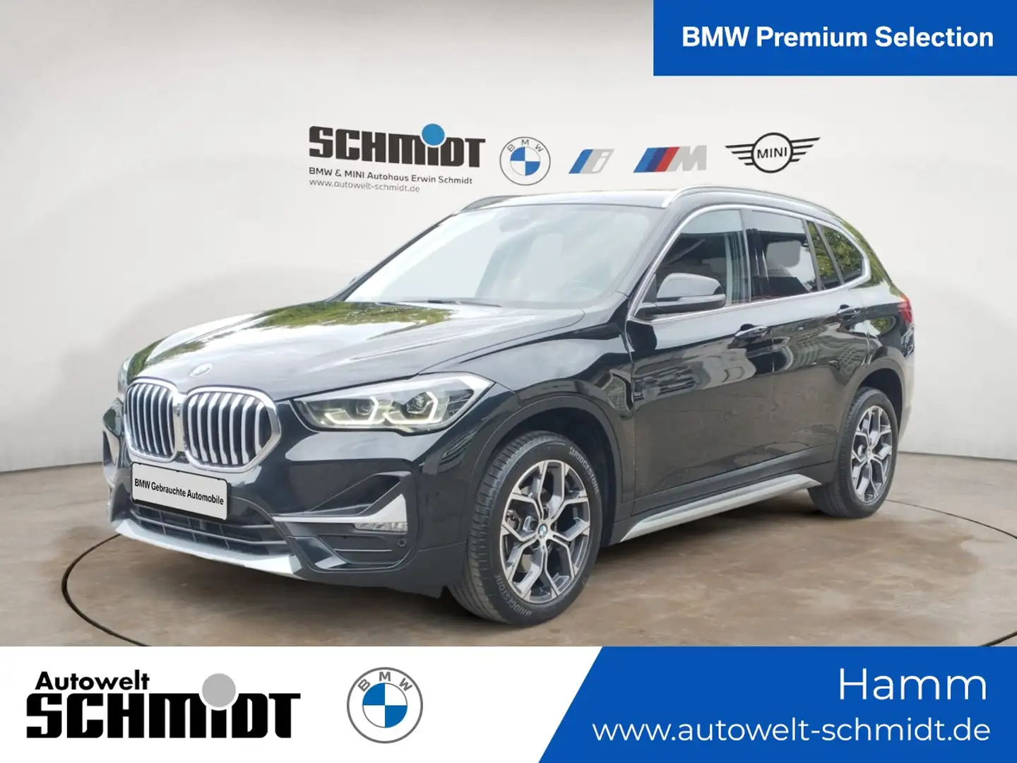 BMW X1 sDrive18i xLine + 2Jahre-BPS.-GARANTIE Zwart - 1