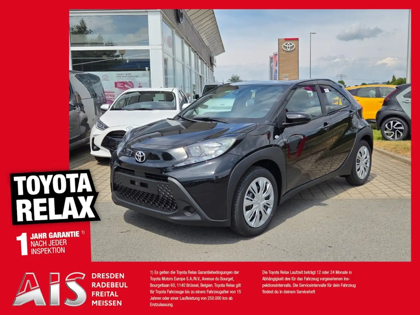 Toyota Aygo X 1.0 Business Edition Schwarz - 1