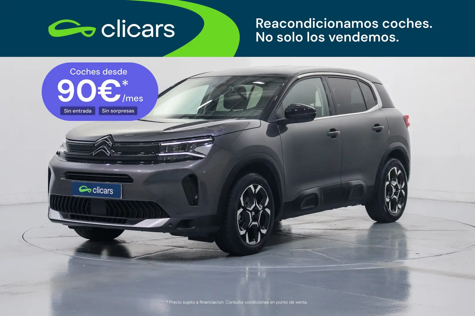 Citroen C5 Aircross Hybrid Plus e-DCS6 136 Gris - 1