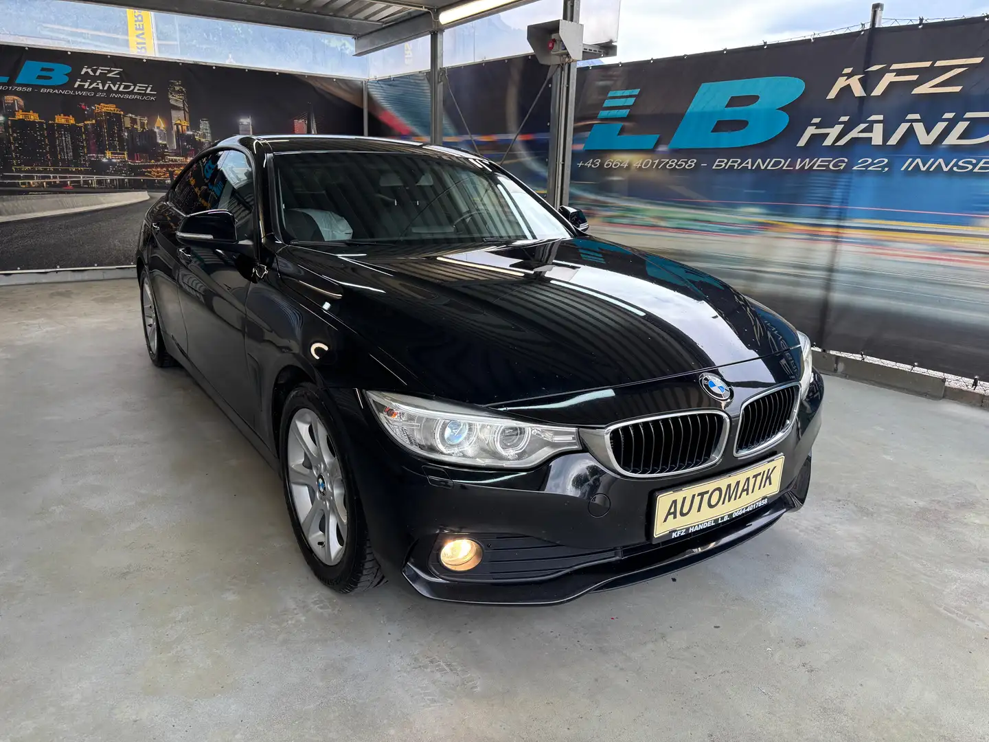 BMW 420 420 d Schwarz - 1