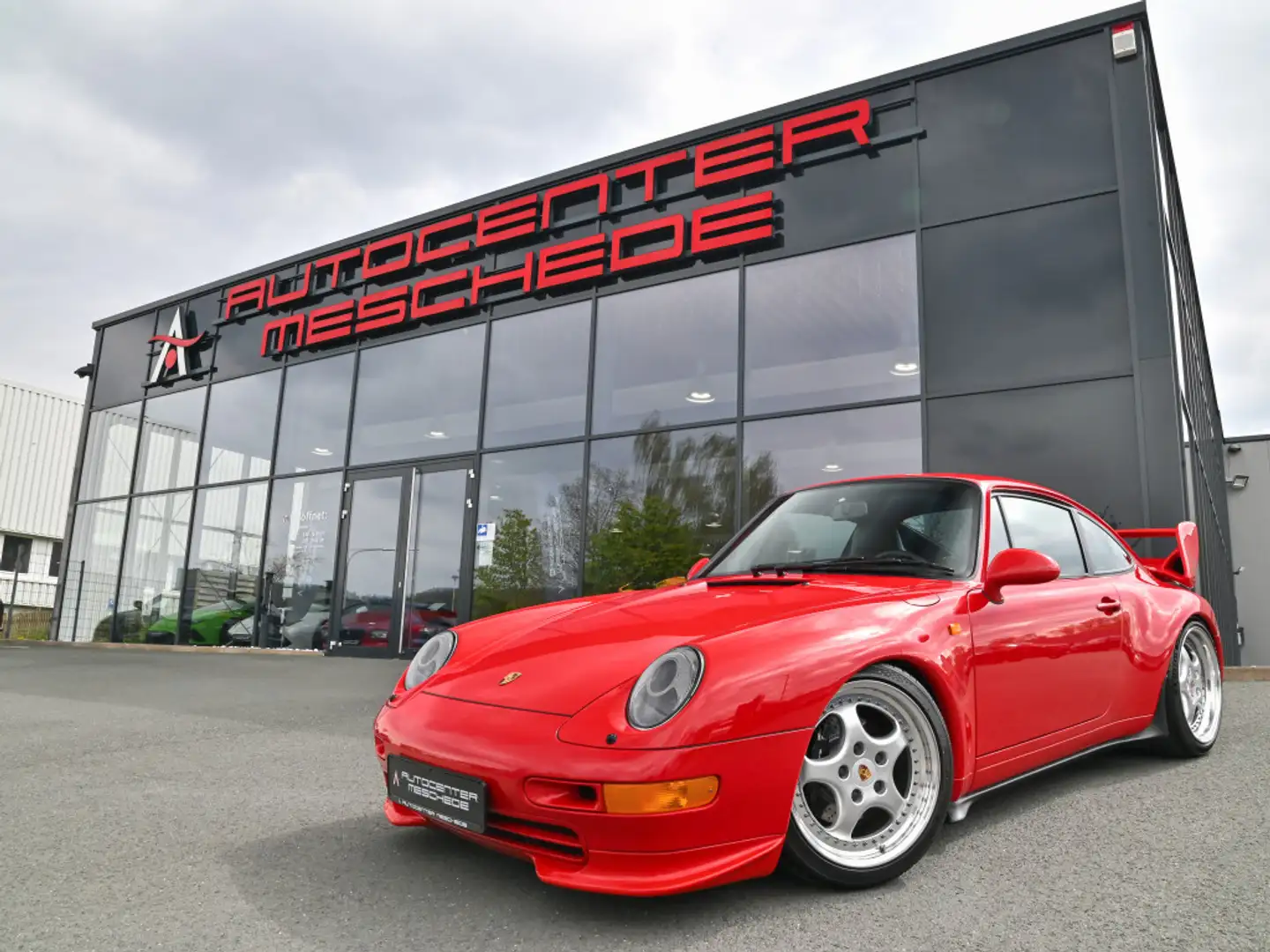 Porsche 911 993 Carrera Coupe 3.6 Aero-Kit* RSR Spoiler* Rot - 1