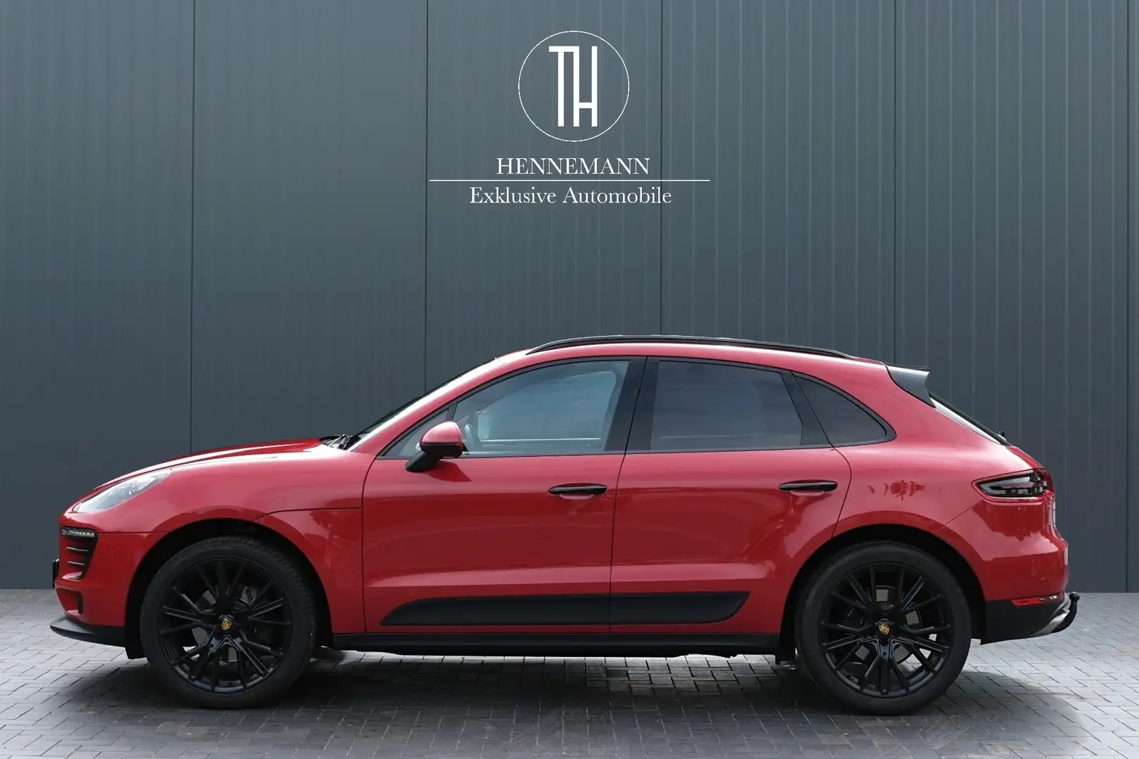 Porsche Macan Macan*Pano*AHK*360°Kamera*PDLS*Bi-Xenon* Rot - 2