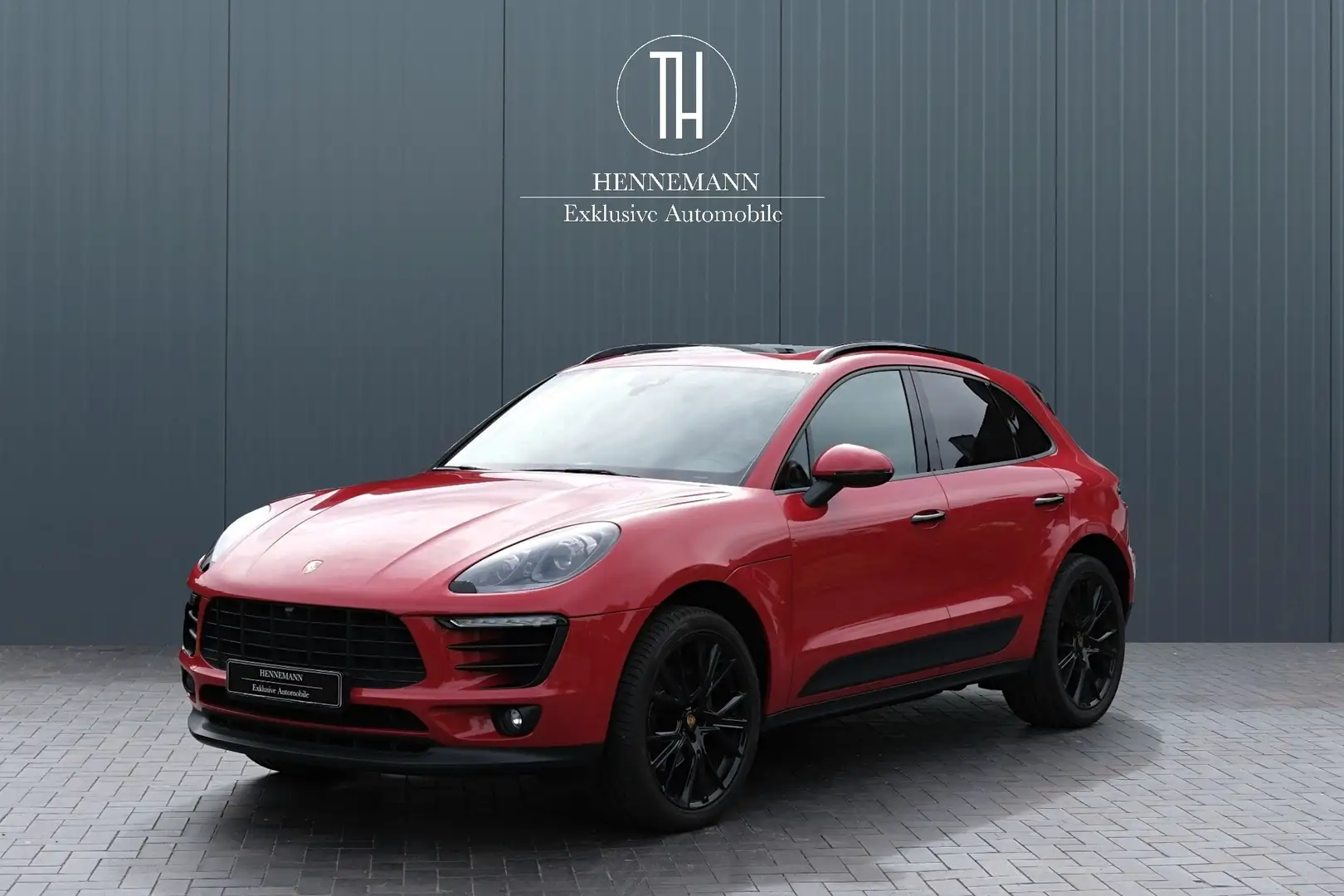 Porsche Macan Macan*Pano*AHK*360°Kamera*PDLS*Bi-Xenon* Rot - 1