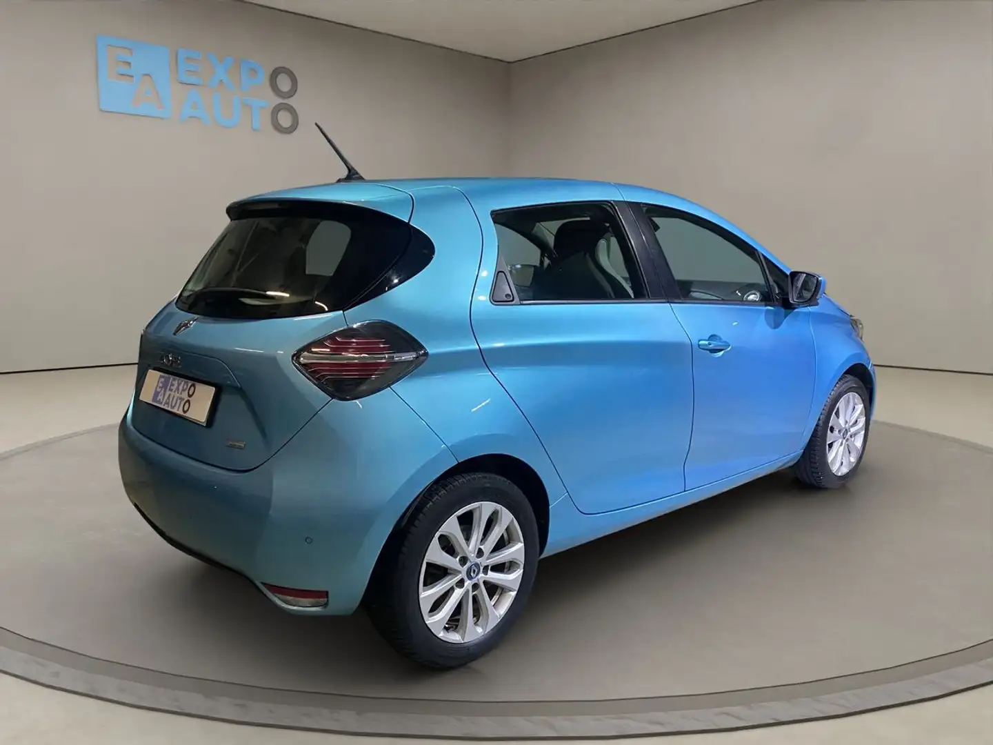 Renault ZOE Intens 80 kW R110 Batería 50kWh Blauw - 2