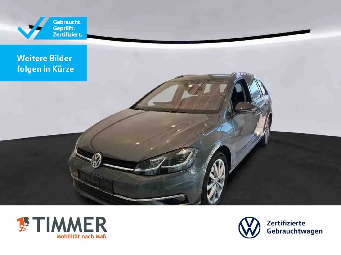 Volkswagen Golf Variant VII Variant 2.0 TDI DSG HIGHLINE *LED *ACC *NAVI Gris - 1