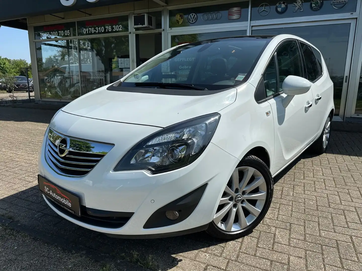 Opel Meriva B Innovation*PANO*PDC*TEMP*62647km* Wit - 1