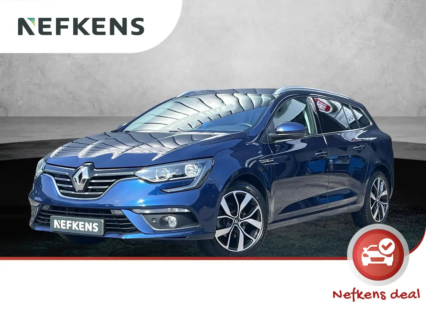 Renault Megane Estate TCe 140pk Bose | 1ste eigenaar | Trekhaak | Bleu - 1