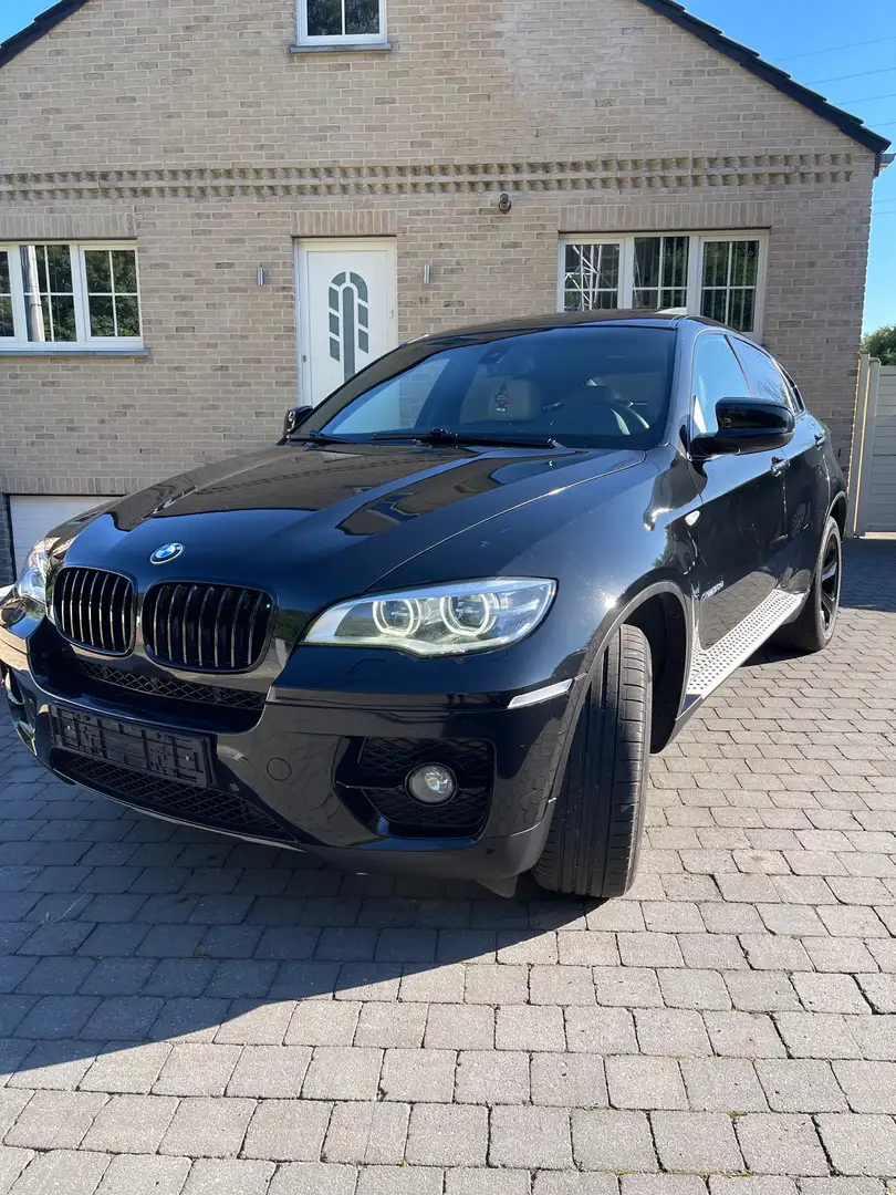 BMW X6 3.0 dA xDrive30 Zwart - 1