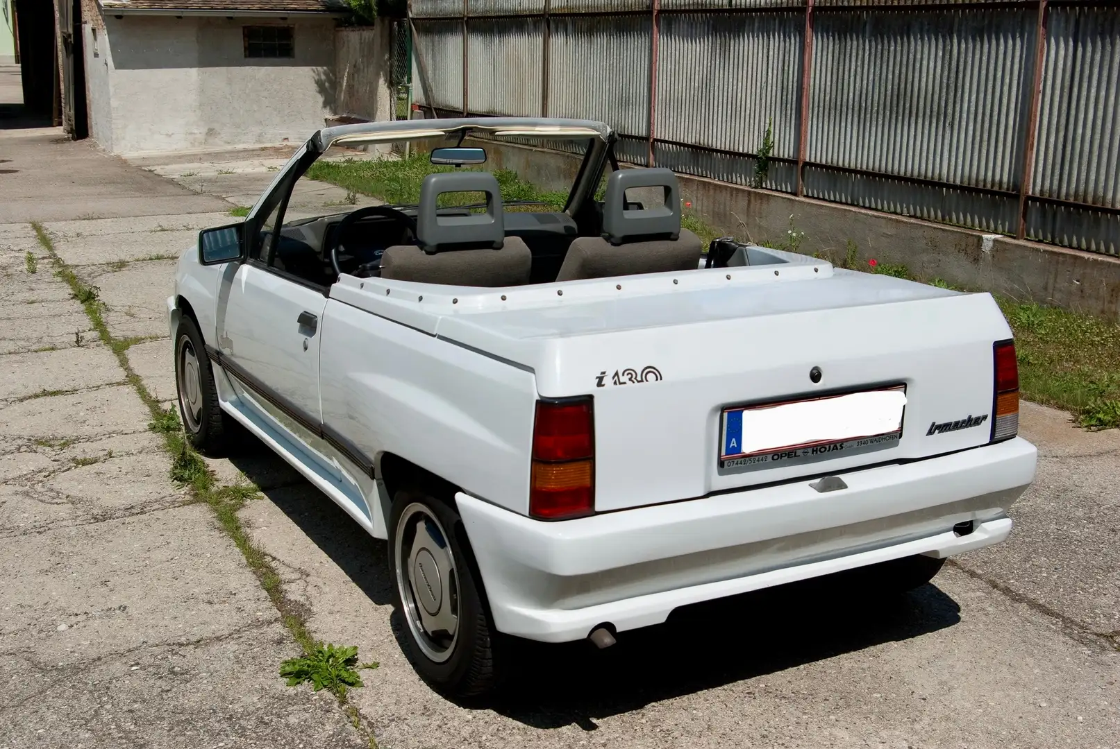 Opel Corsa Irmscher Spider i130 Weiß - 2