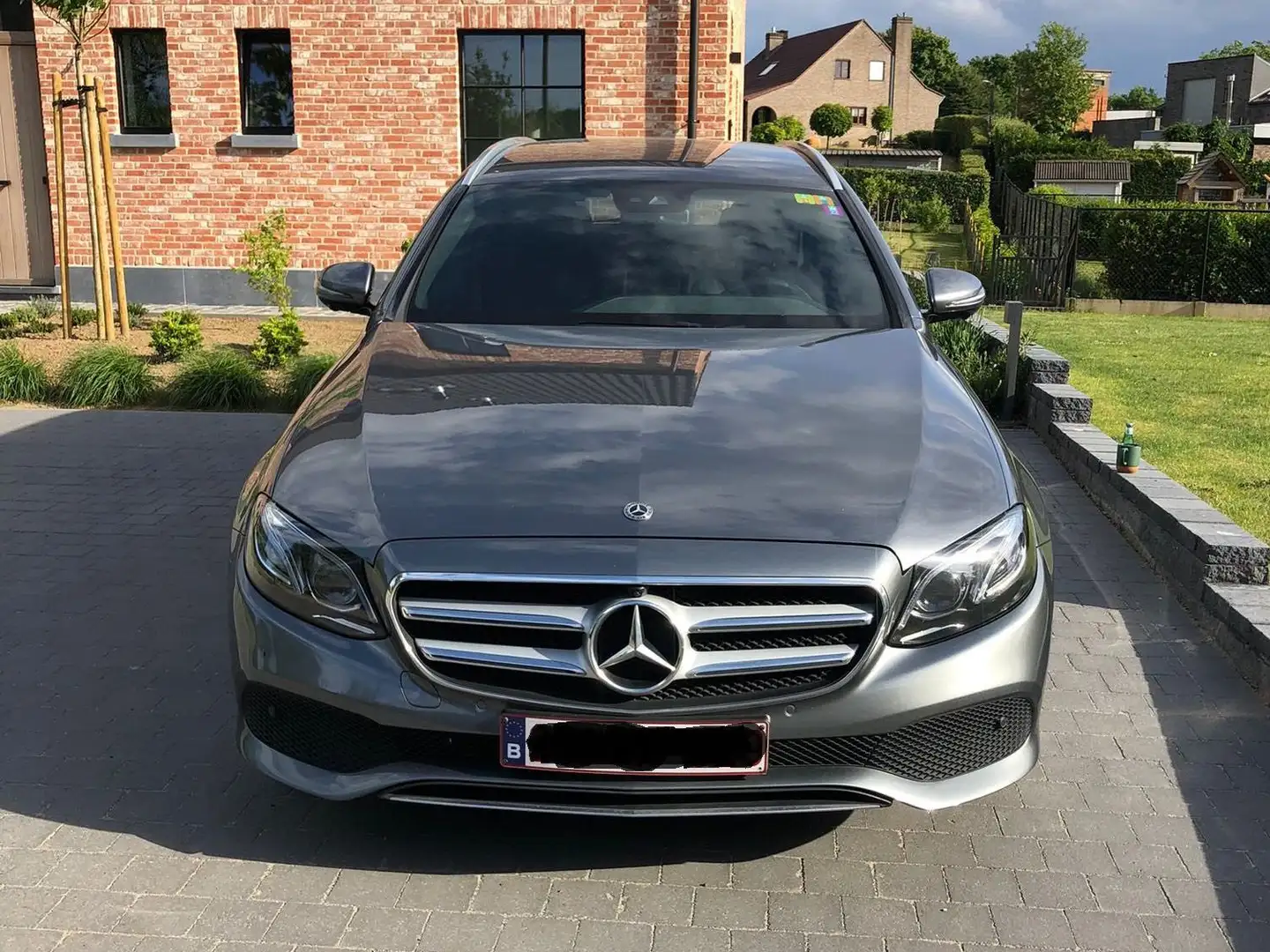 Mercedes-Benz E 200 E 200 d T 9G-TRONIC 360 Camera, leder, Grigio - 1
