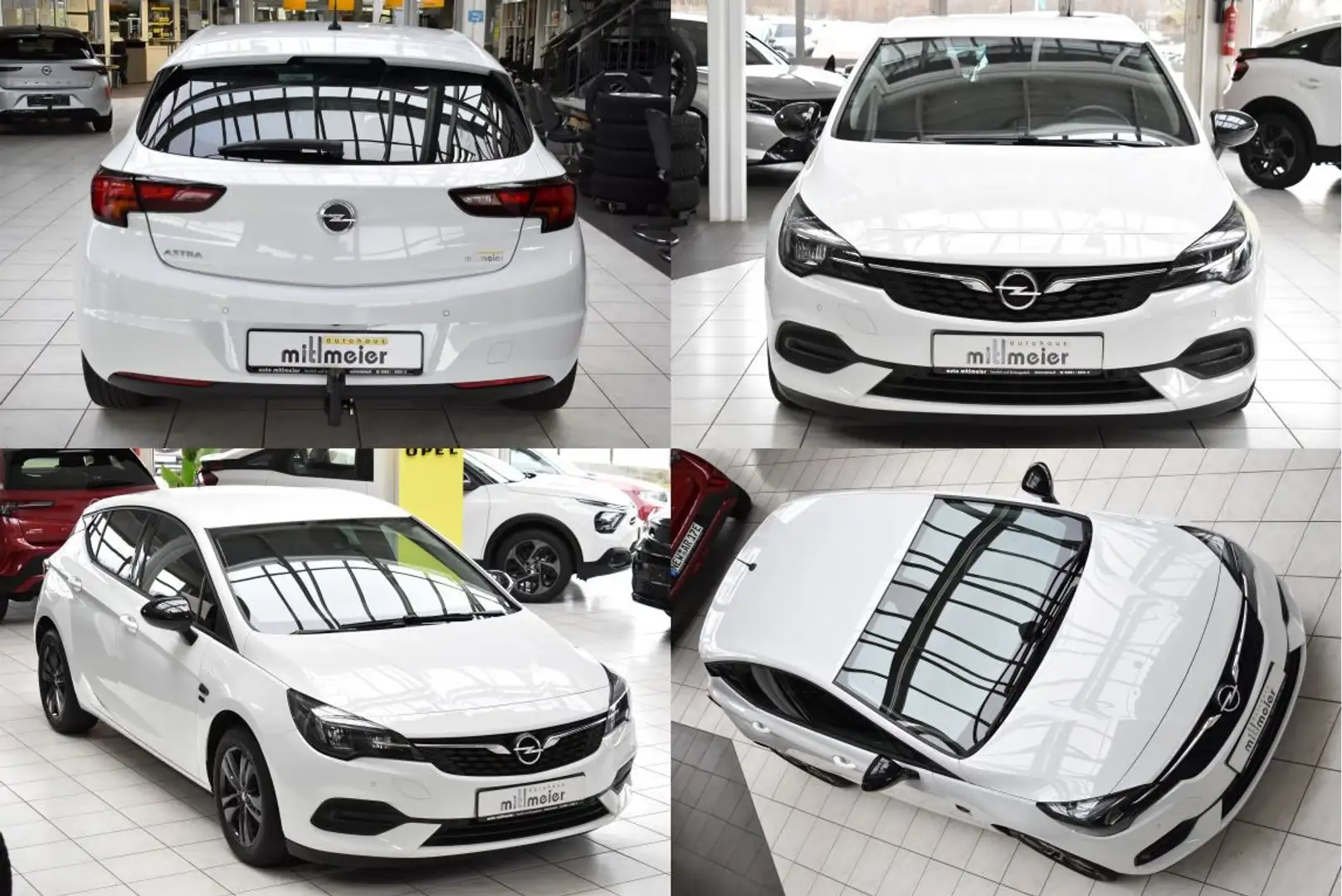 Opel Astra K 1.2T 81kW 2020 AHK LED RFK SHZ Klimaauto Blanc - 2