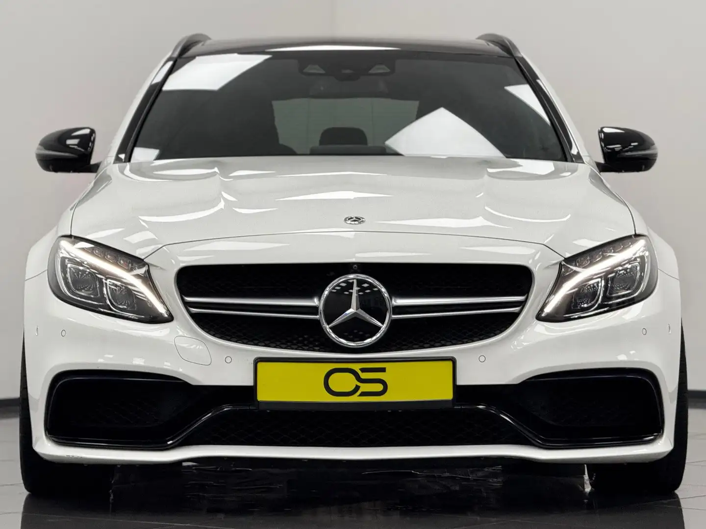 Mercedes-Benz C 63 AMG C 63 S AMG Performance 360* Burmester Pano 2Hand Bianco - 2