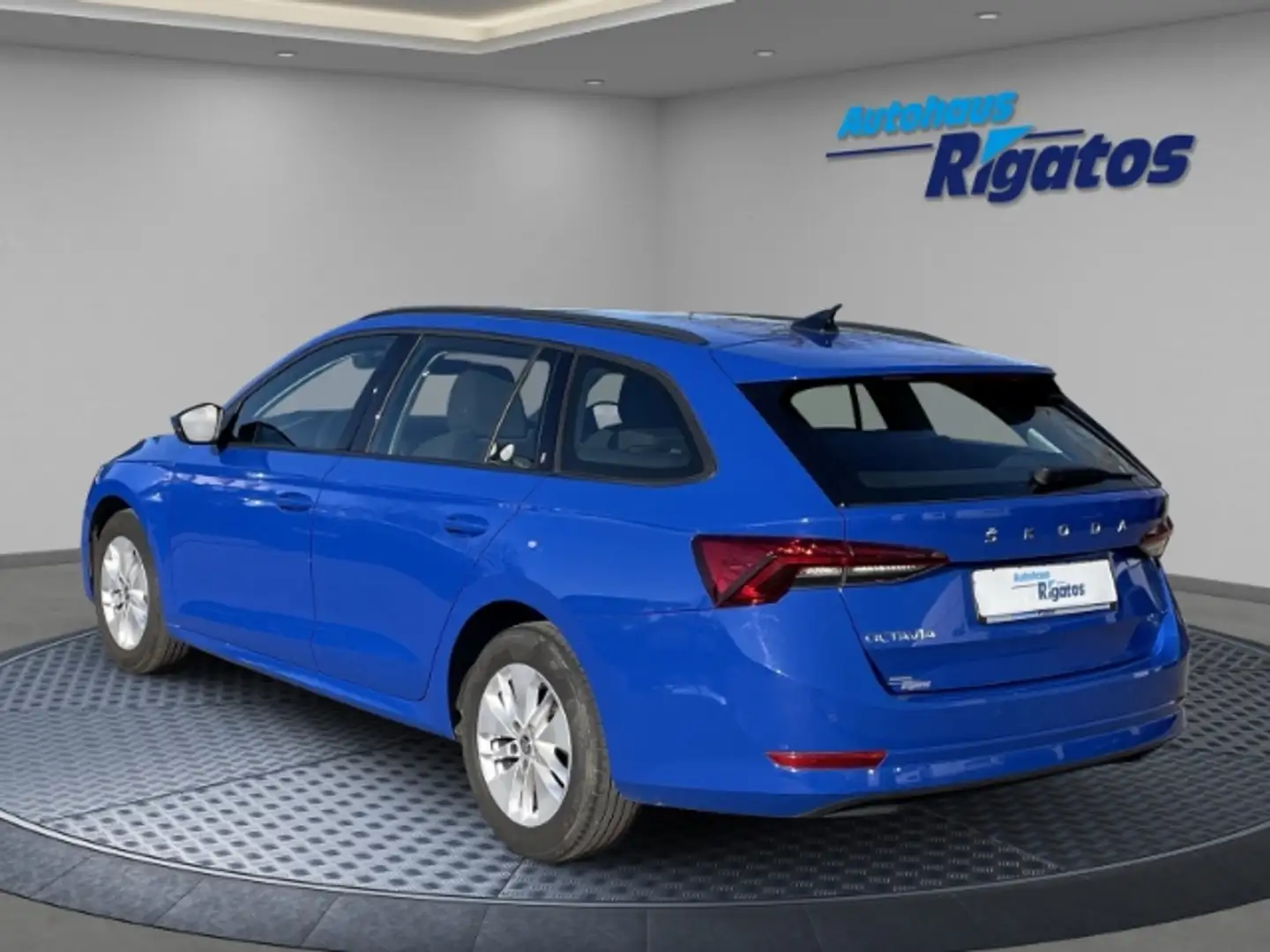 Skoda Octavia 1.5 TSI Ambition, AHK, Tempomat, Klimaanlage Blau - 2