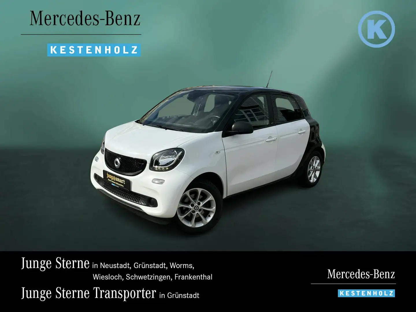 smart forFour forfour PASSION+COOL&AUDIO+SITZHEIZ+TEMPO+LED BC Weiß - 1