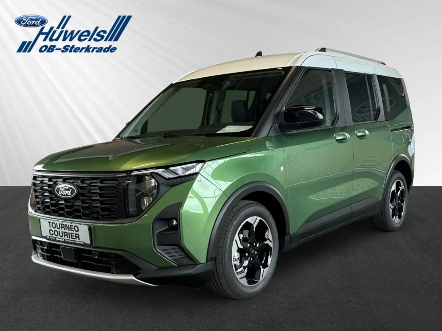 Ford Tourneo Courier Active 1.0 EcoBoost Navi Kamera TWA ACC Grün - 1