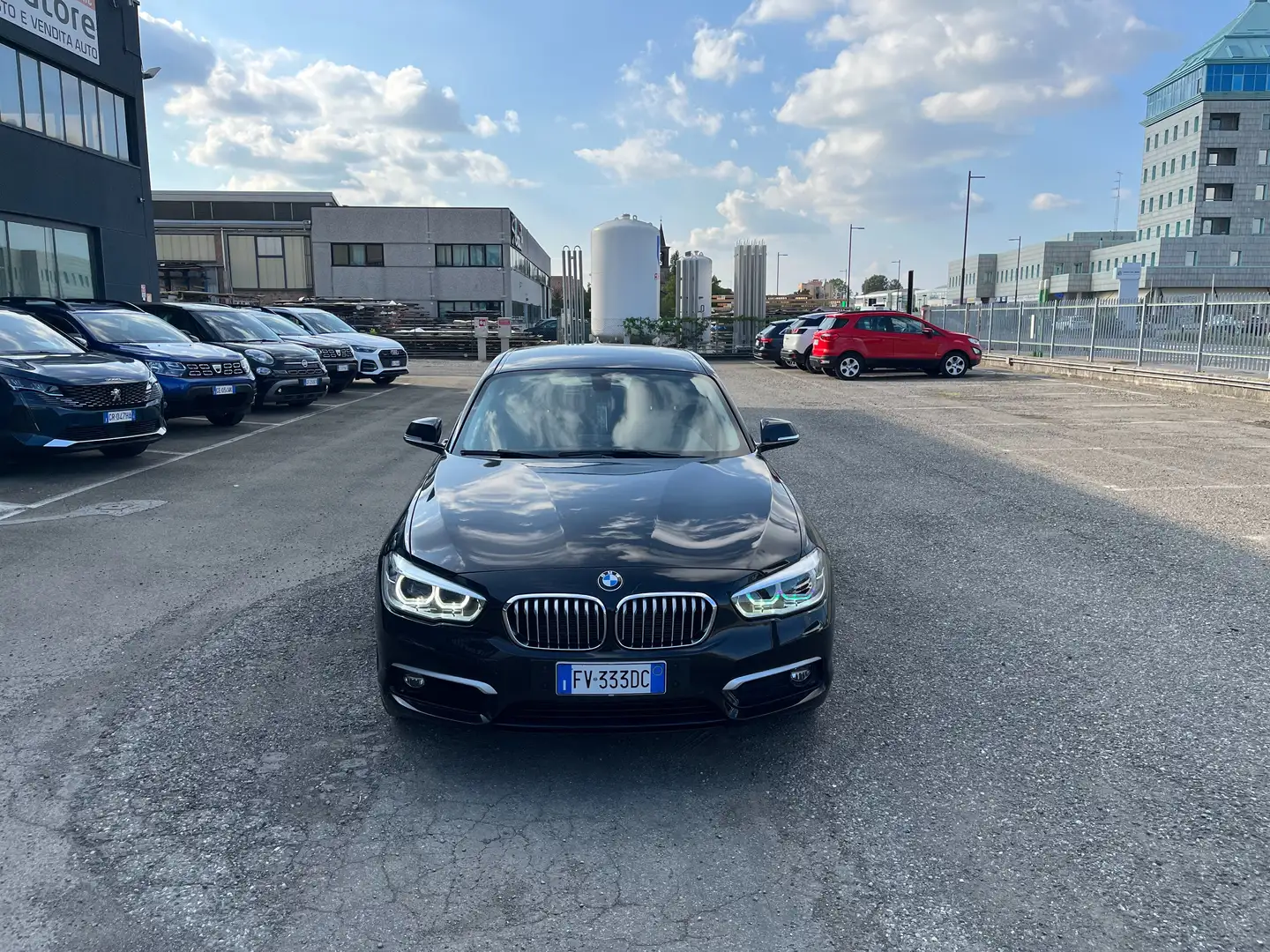 BMW 118 Urban 5p UNICO PROPRIETARIO!AUTOMATICO!PARK ASSIST Schwarz - 2