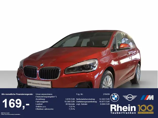 Bmw 218 218i Active Tourer LED/NAVI/CAM/TEMPO/SH/H Klapp