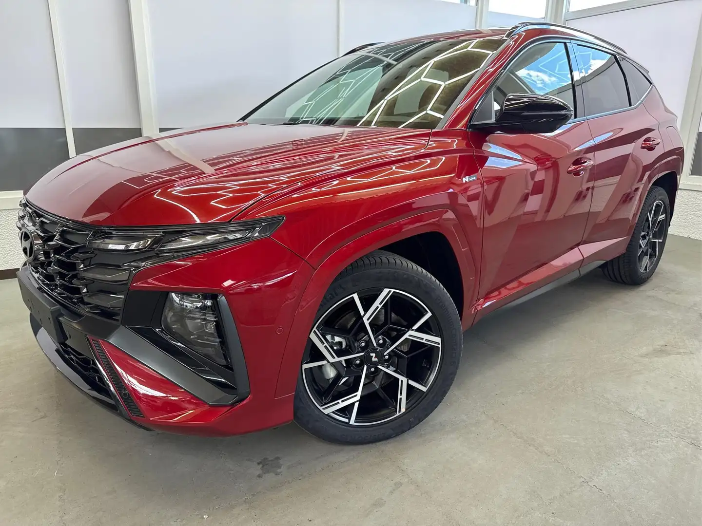 Hyundai TUCSON IMPRESSION N-LINE DCT ACC NAVI SHZ KRELL 360 1.... Rood - 1