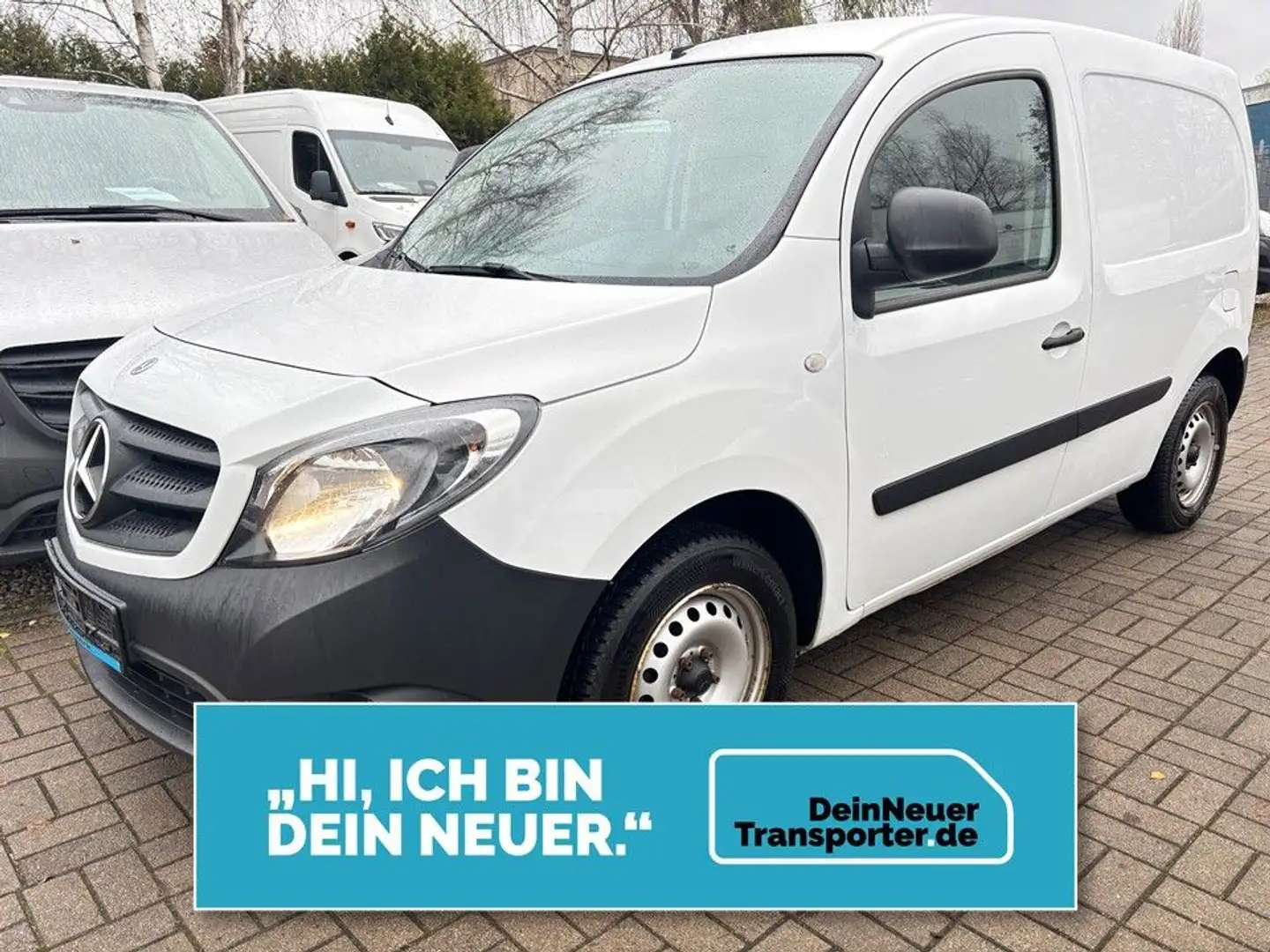 Mercedes-Benz Citan 108 CDI LANG|AC|PTS|1.HD|TÜV,ÖL,BREMSENneu Weiß - 1