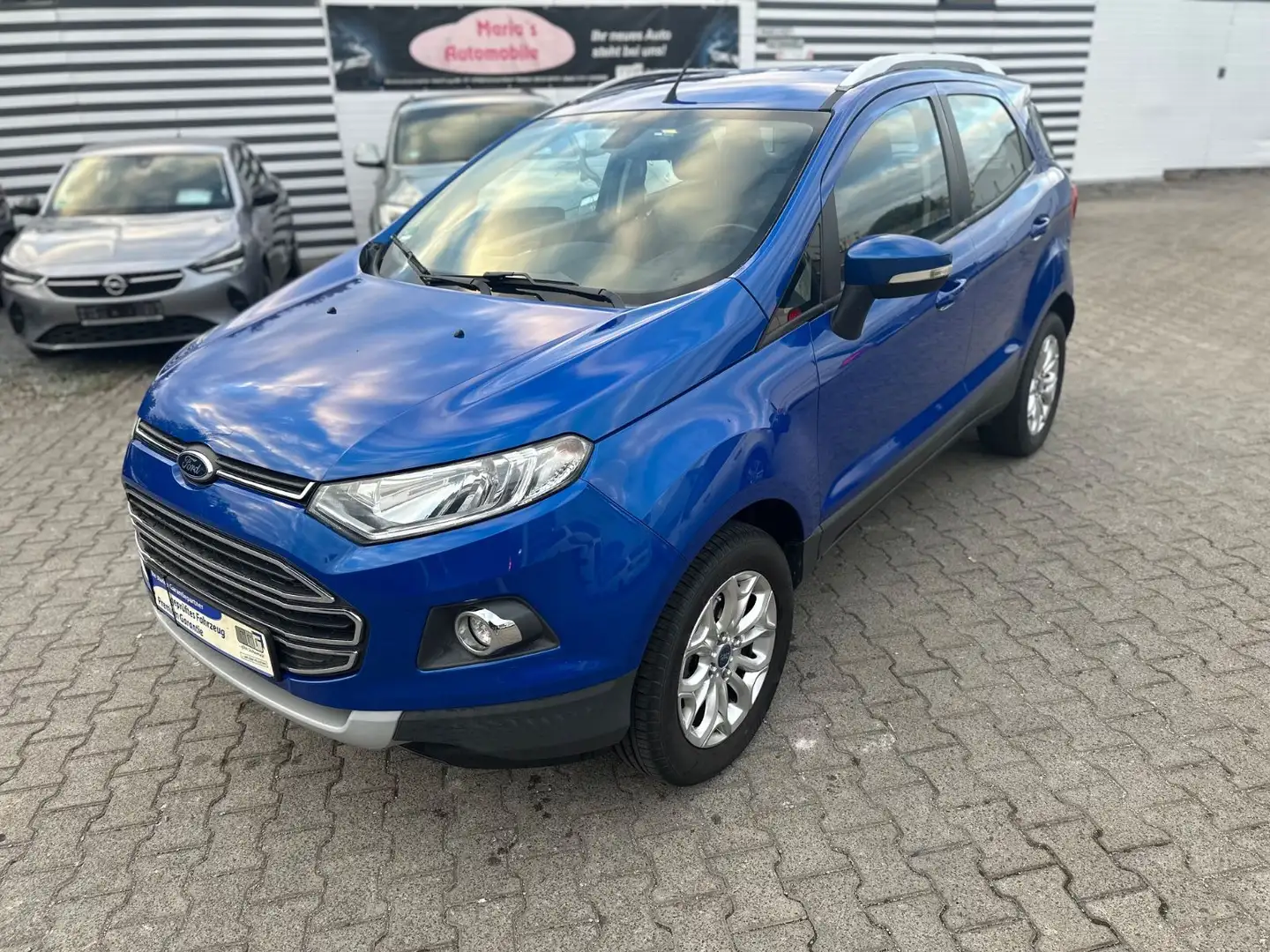 Ford EcoSport Titanium Bleu - 1