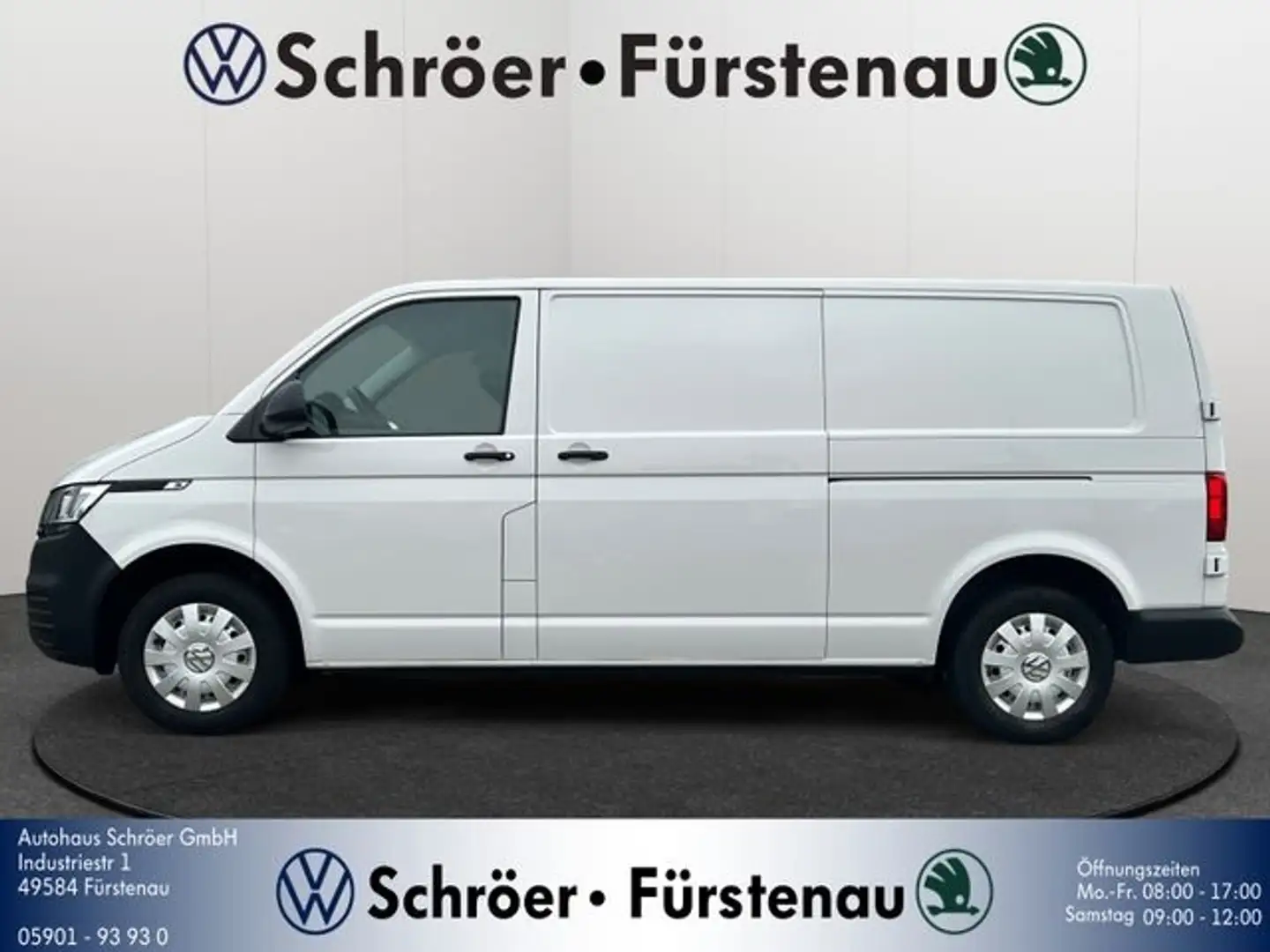 Volkswagen T6.1 Transporter Kasten LR Lang 2.0 TDI (2x Schiebetüren) Weiß - 2