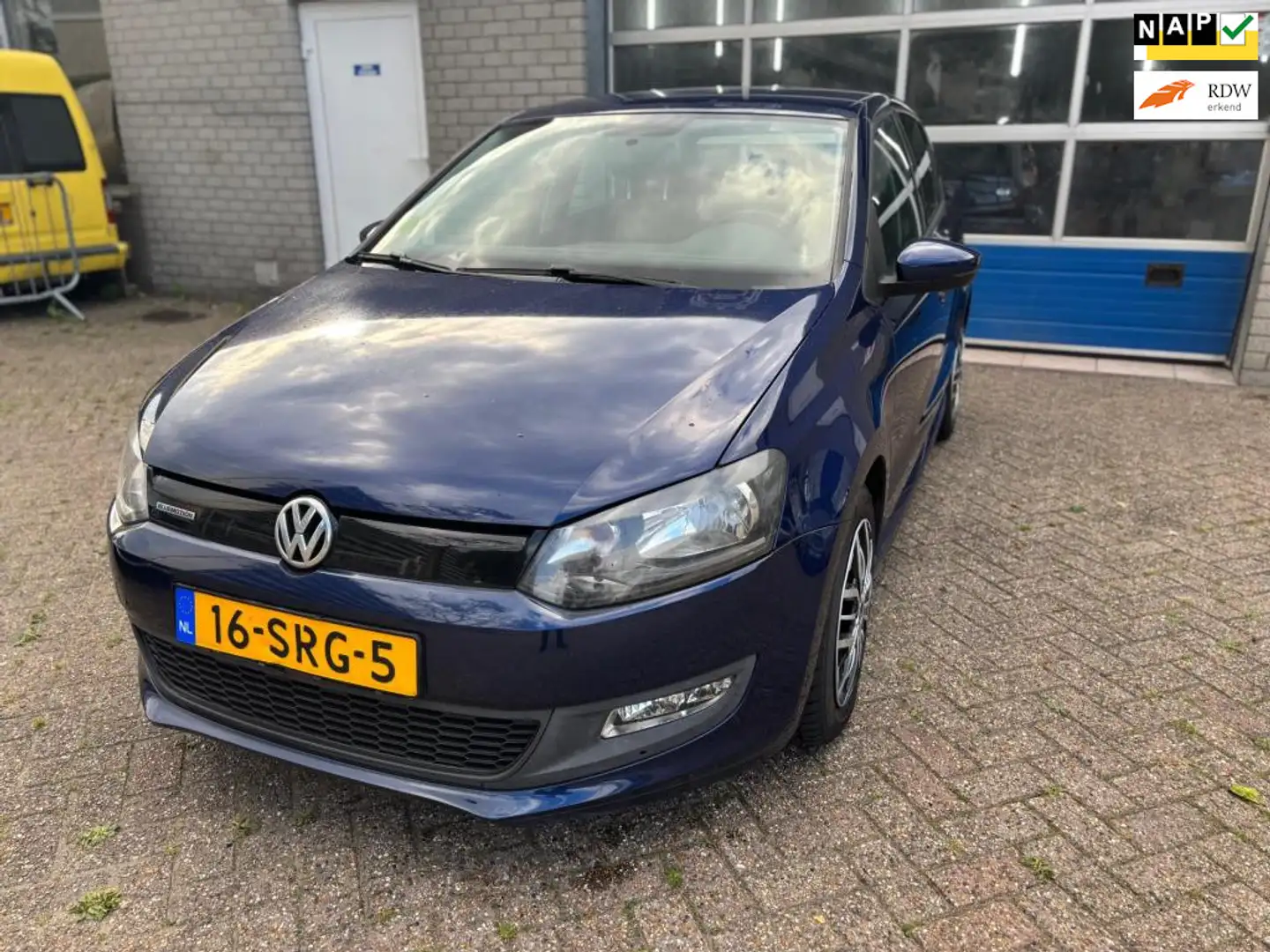 Volkswagen Polo 1.2 TDI BlueMotion Comfortline|1e Eigenaar|Airco|E Blauw - 1